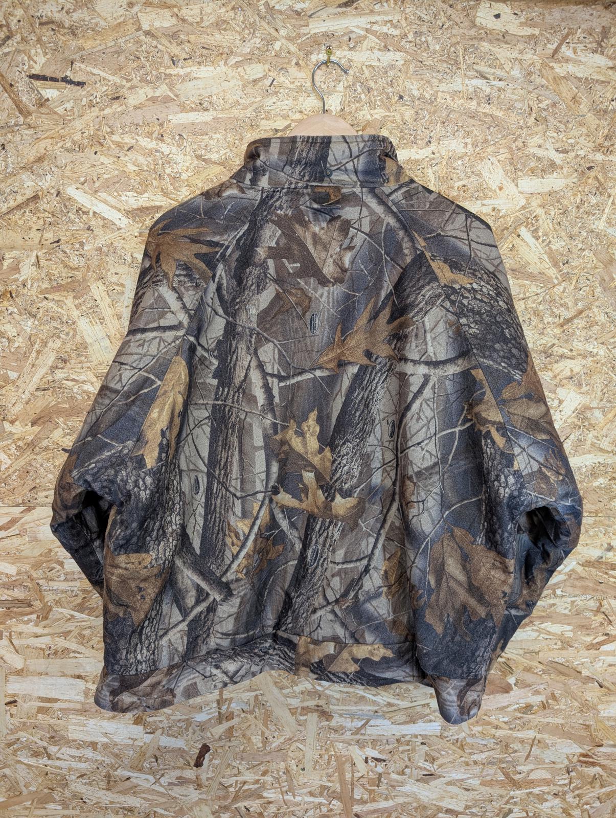 Woolrich Size Large Jacket Camo Real Tree Bomber Shell Puffa Vintage 90s