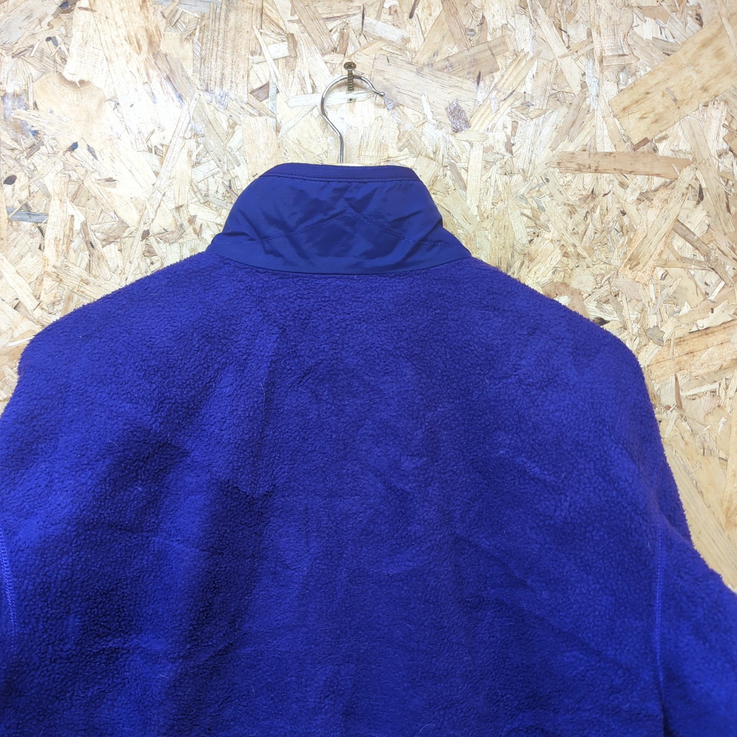 Patagonia Made In USA Vintage 1991 Jumper Fleece Sweater Purple Pullover Top L