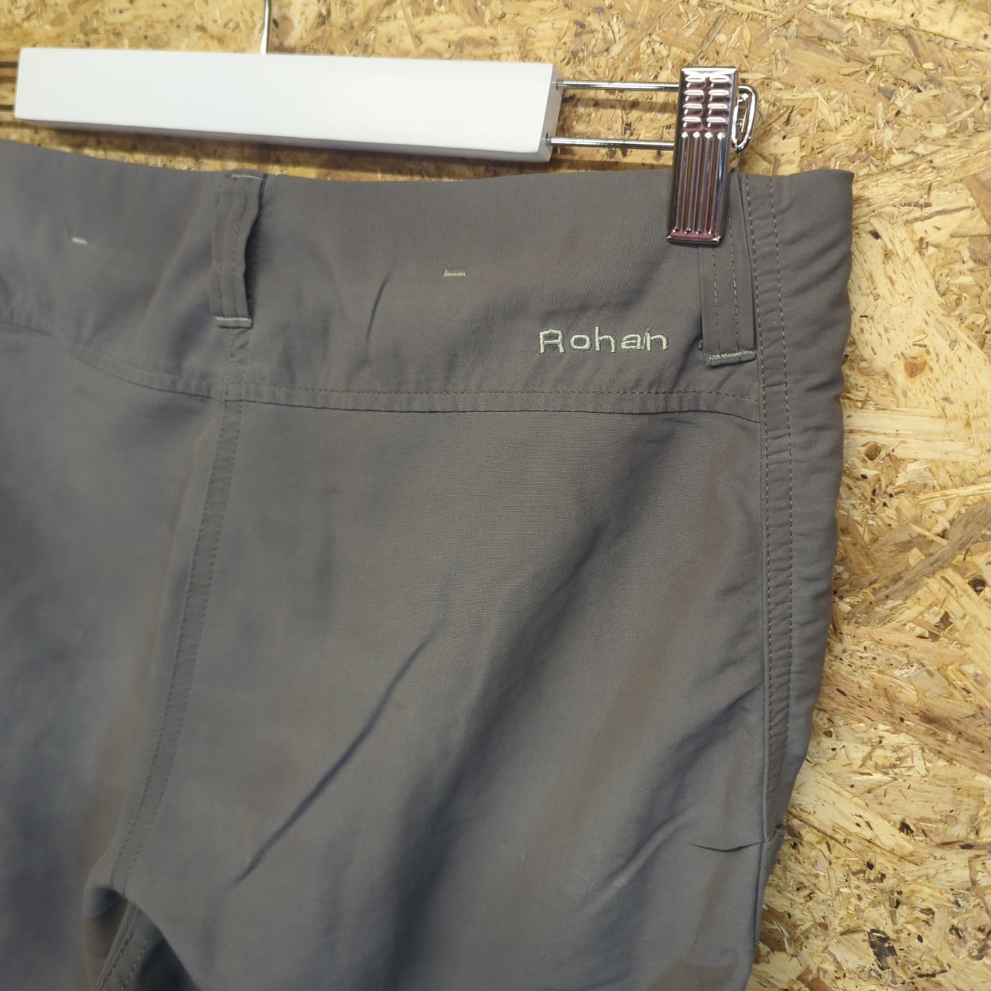 Rohan Roamers Trousers Grey Walking Hiking Womens 12 Regular W31 L30