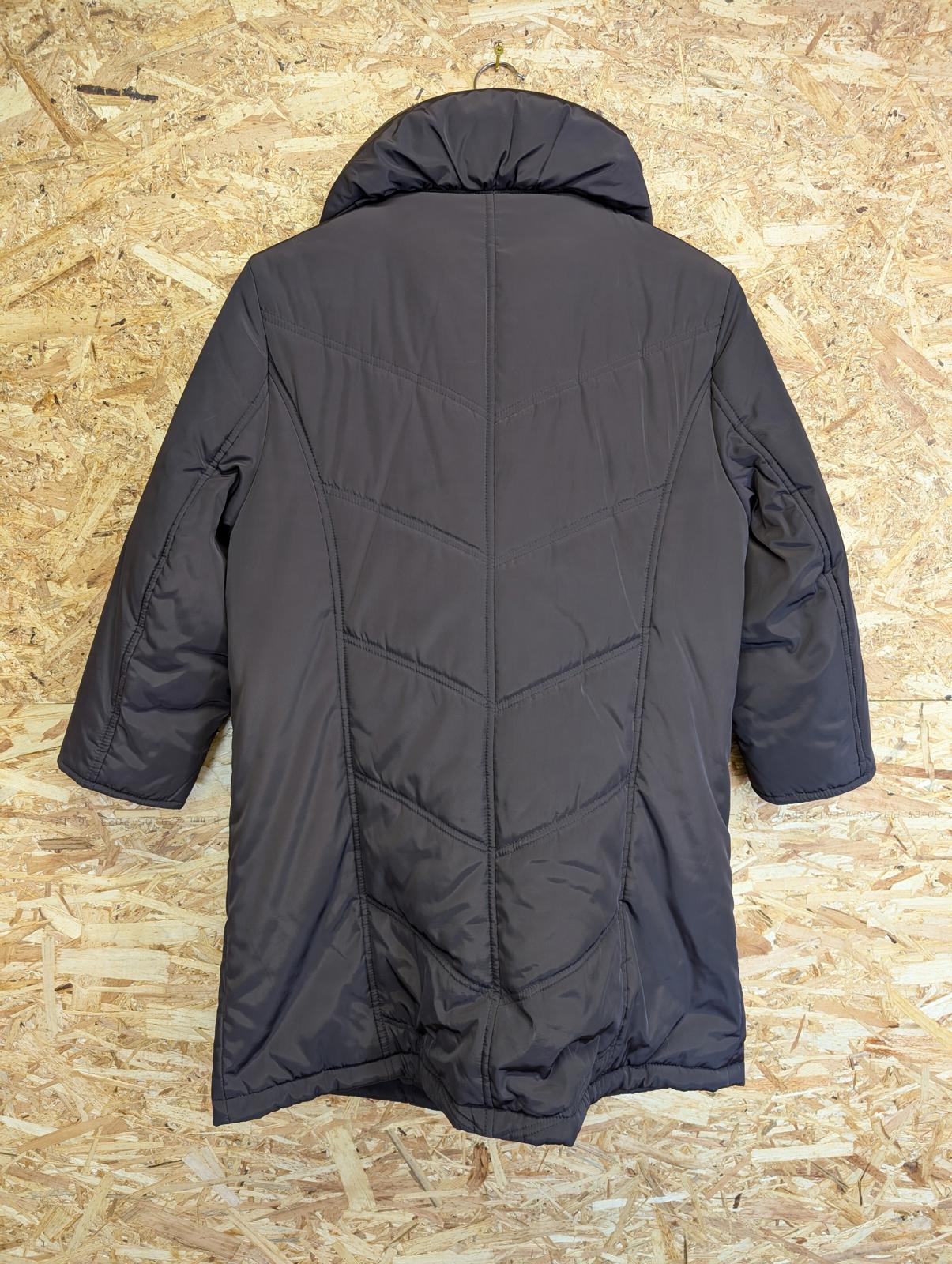 Windsmoor Womens Small Puffa Jacket Brown Knee Length