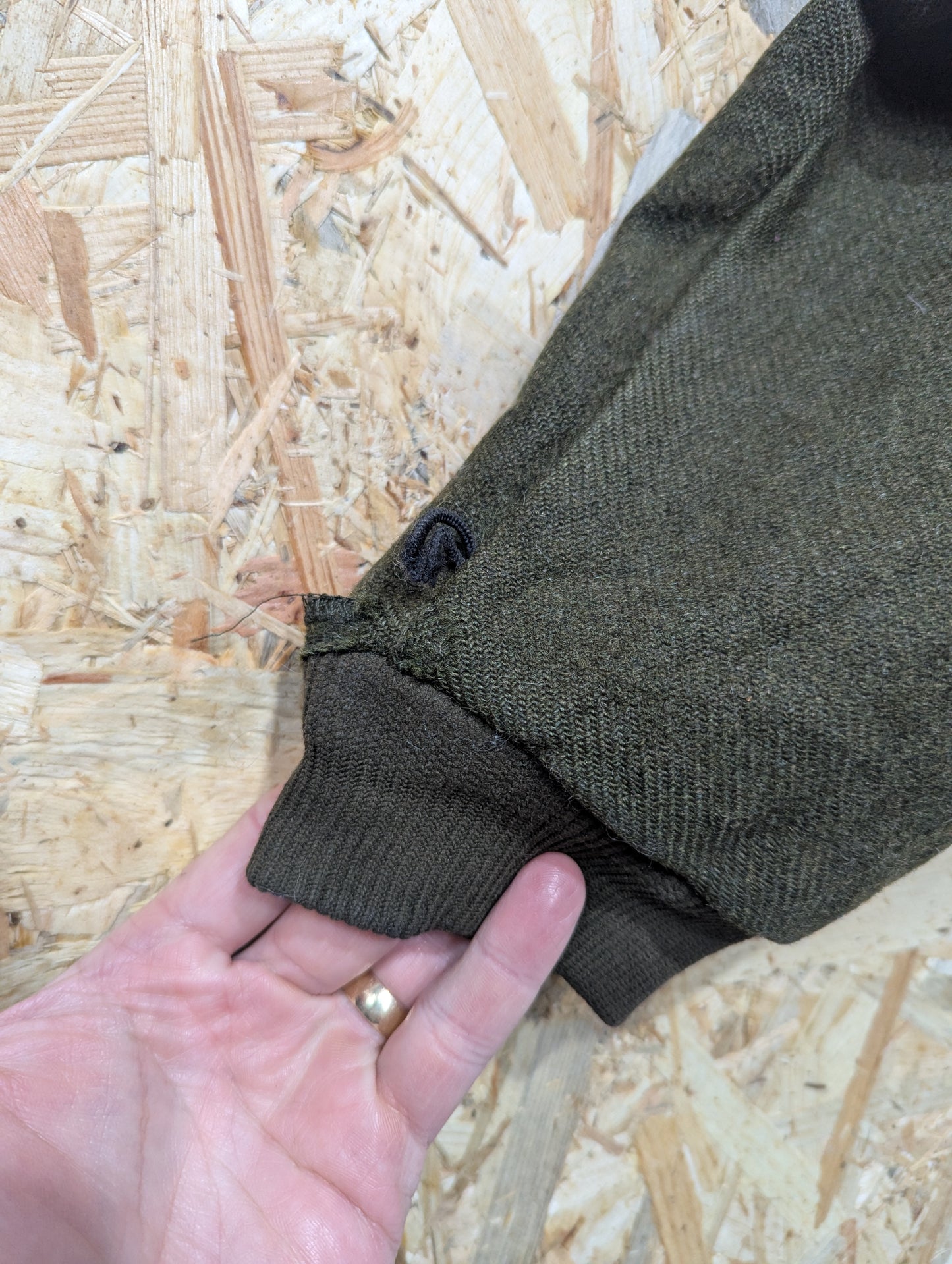 Filson 122 Mackinaw Wool Jacket Liner Forest Green Zip Outdoor Body Warmer XL