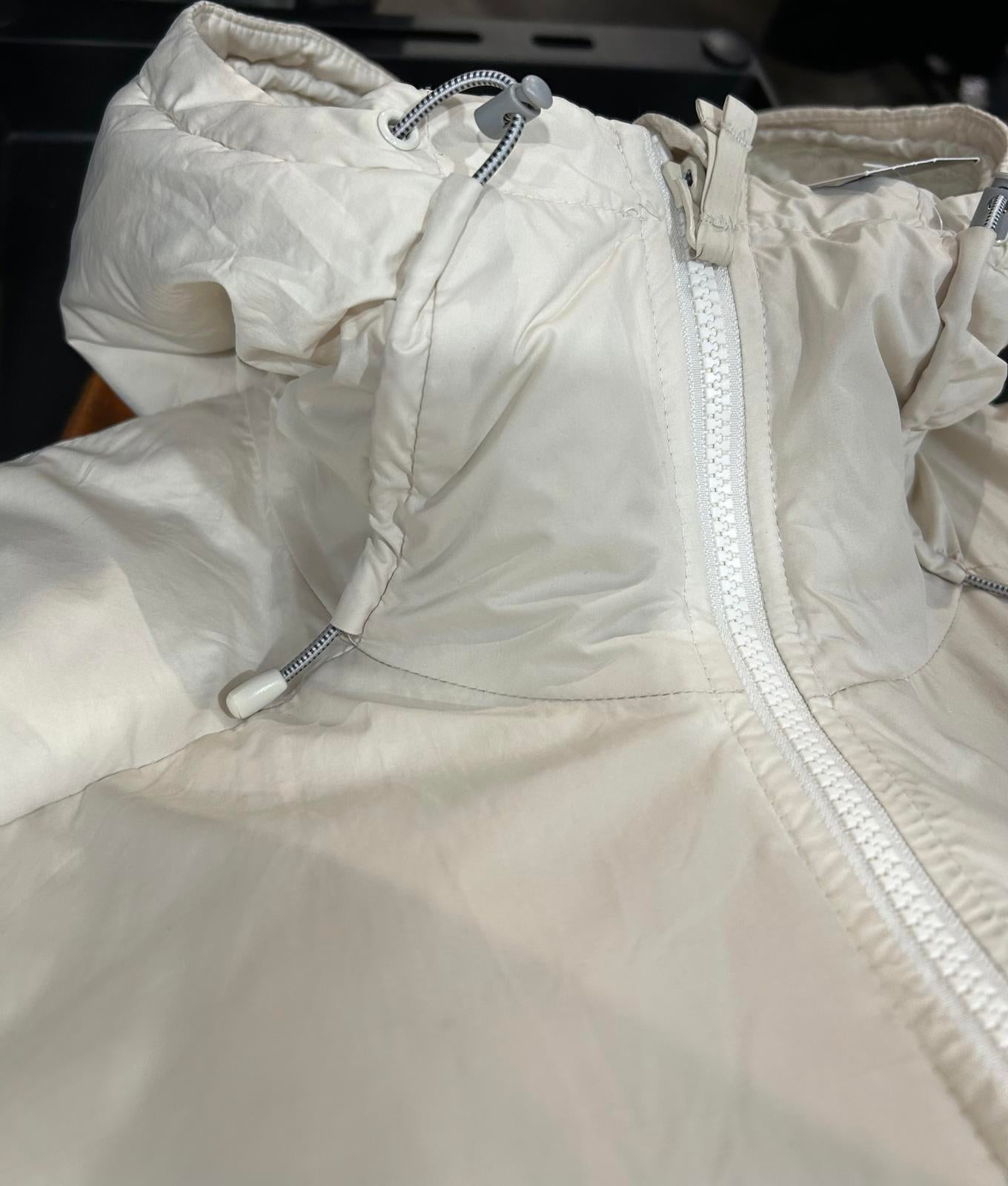 Columbia Omni Womens Large White Cream Puffa Jacket Full Length Padded Coat