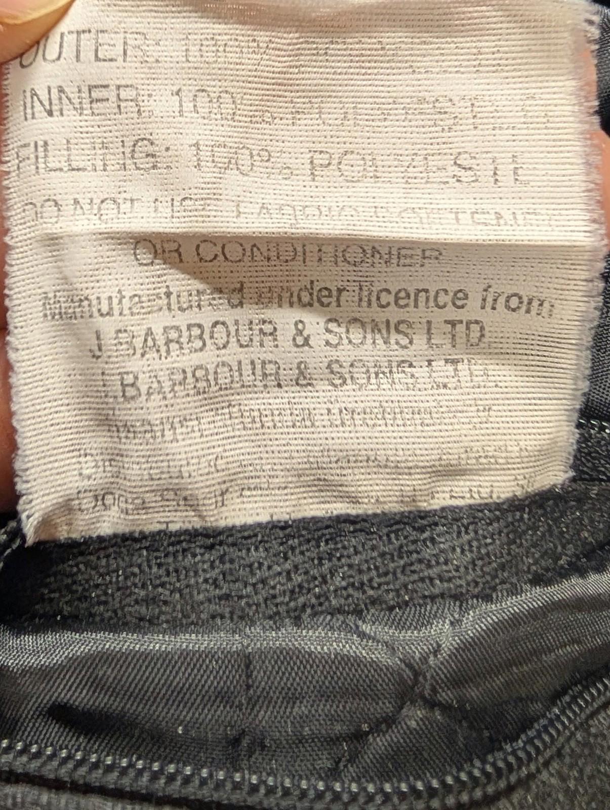 Barbour Quilted Vest Men XL Navy Blue Outdoor Layer Gilet Waistcoat Country