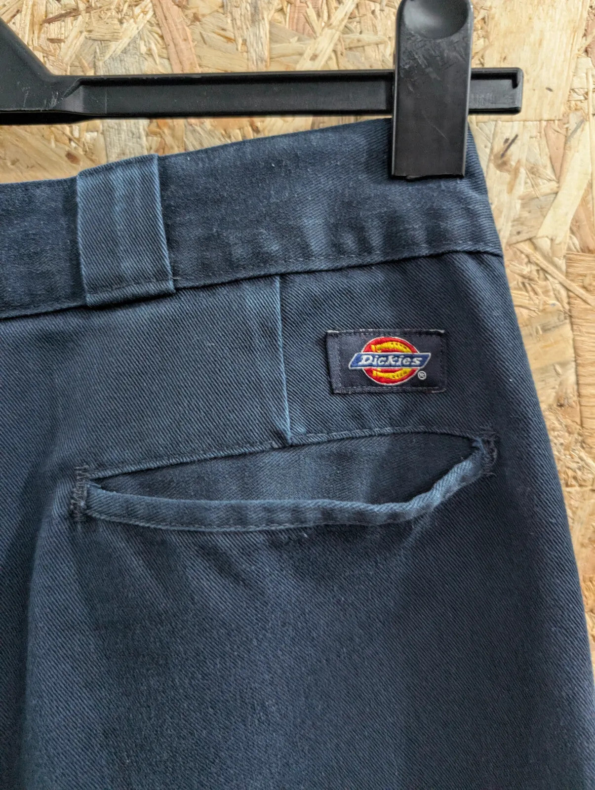 Dickies 874 Skate Pants Mens W34 L30 Navy Original Straight Relaxed Trousers