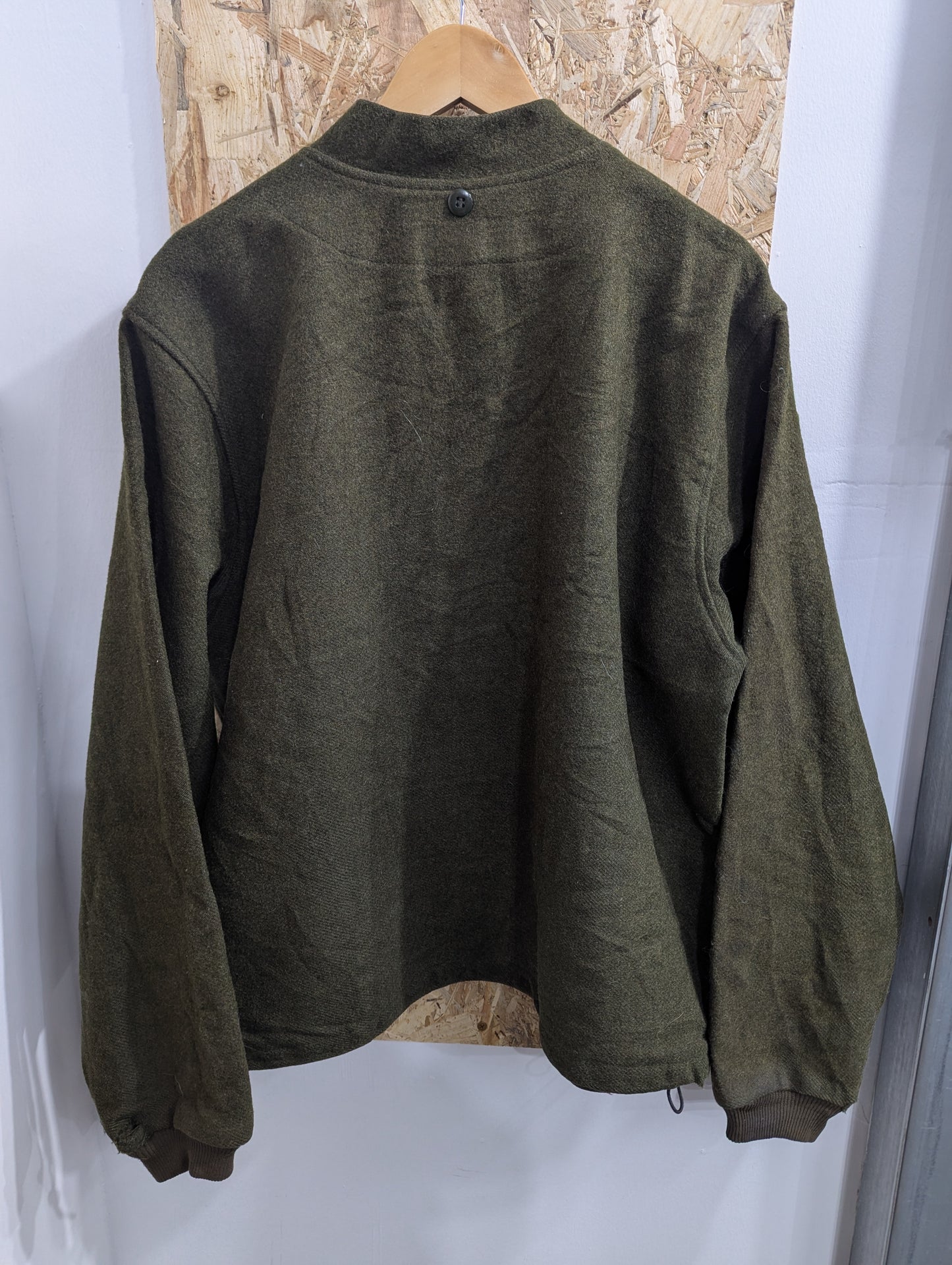 Filson 122 Mackinaw Wool Jacket Liner Forest Green Zip Outdoor Body Warmer XL