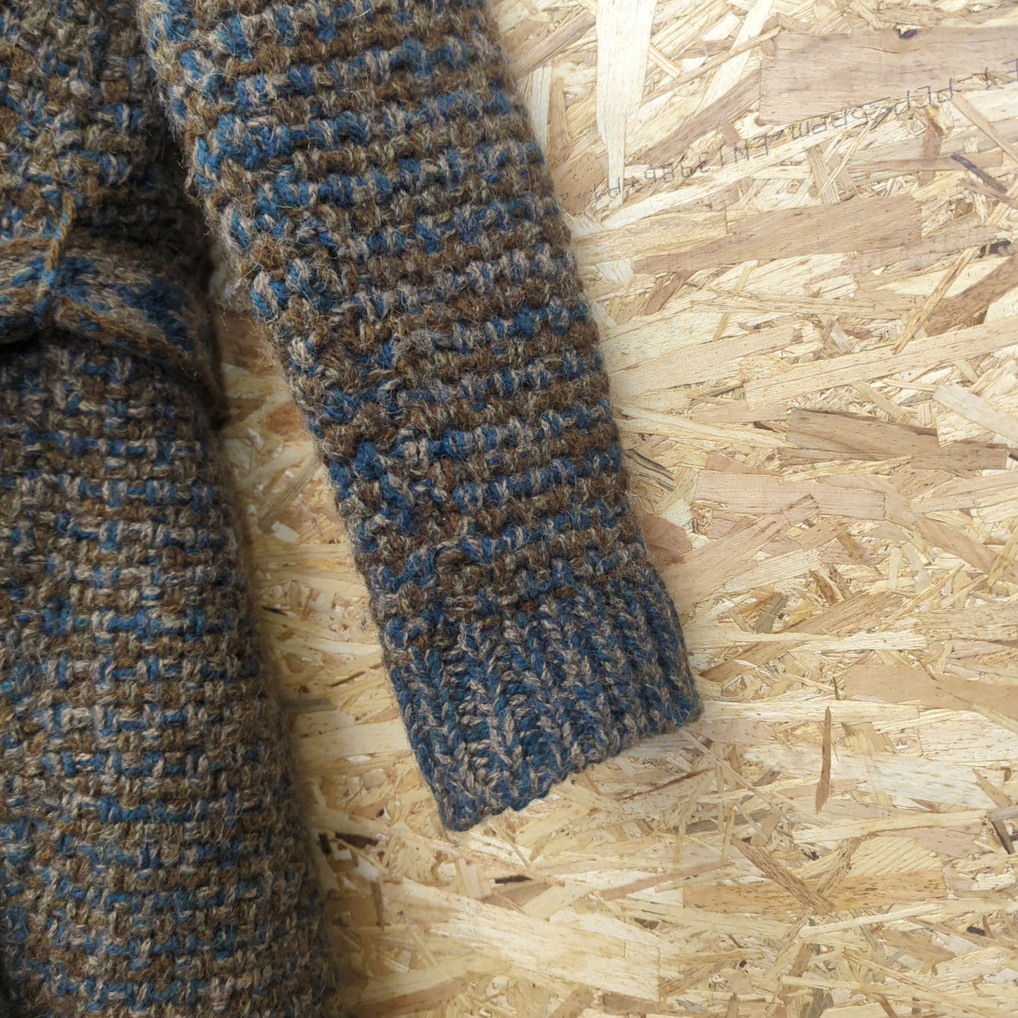 Dries Van Noten Alpaca Wool 2002 Large Vintage Oversized Chunky Knit Cardigan