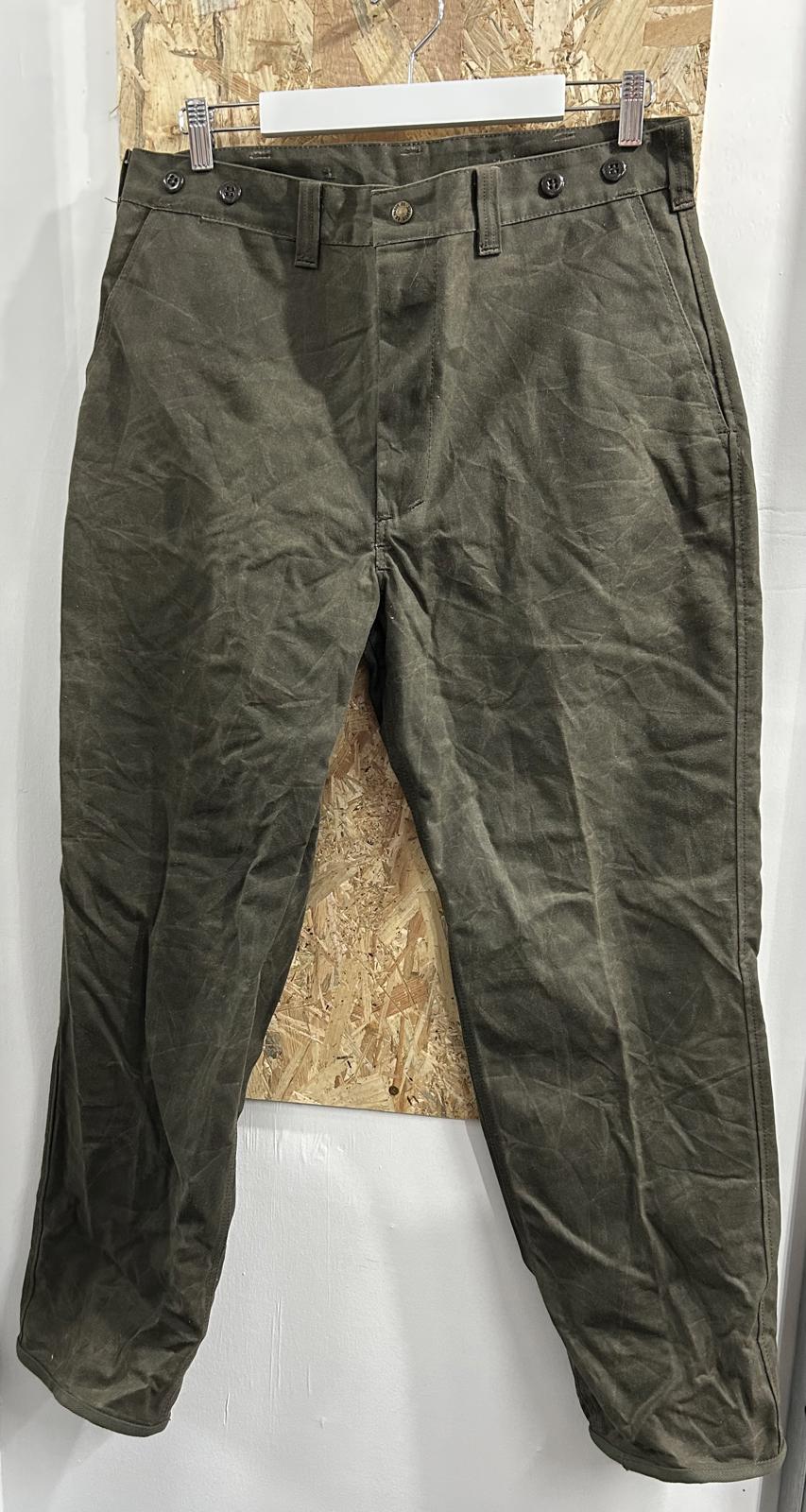 Filson W36 L31 Style 14005 Oil Finish Single Tin Pants Trousers Made In USA