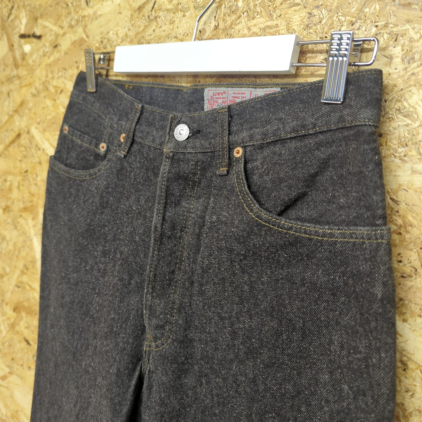 Levis 901 Jeans Womens W32 L30 Grey Mom High Waisted Tapered Vintage 90s