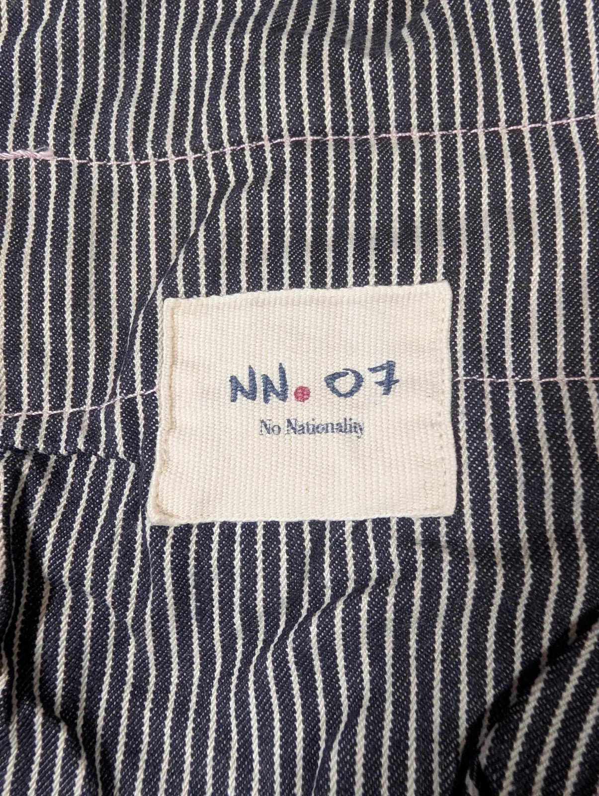 NN07 Chino Jeans Mens W32 L32 Light Pink Cotton Trouser Slim Straight Leg Button