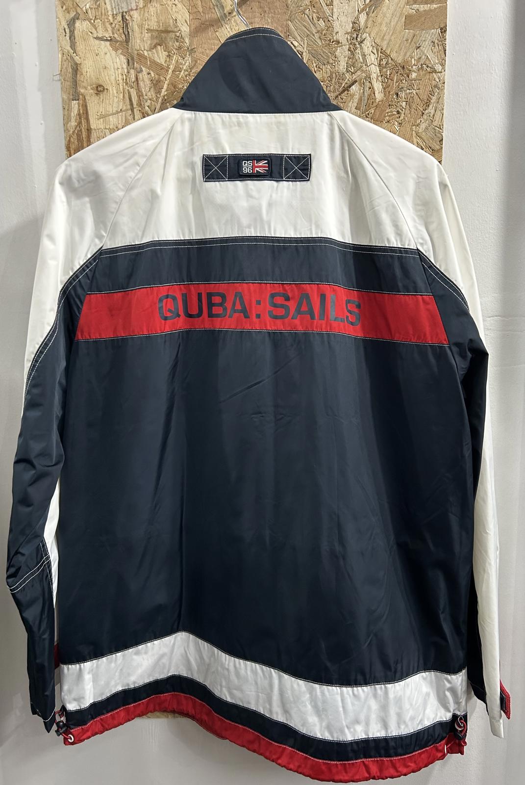 Quba Sails Jacket Mens Size Large X-Series Nautical Heritage Waterproof Jacket