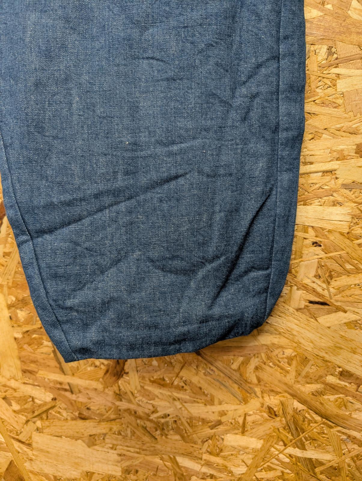Levis RED Bagged Jeans W32 Redline Selvedge Silk Lined Hemp Baggy Japanese