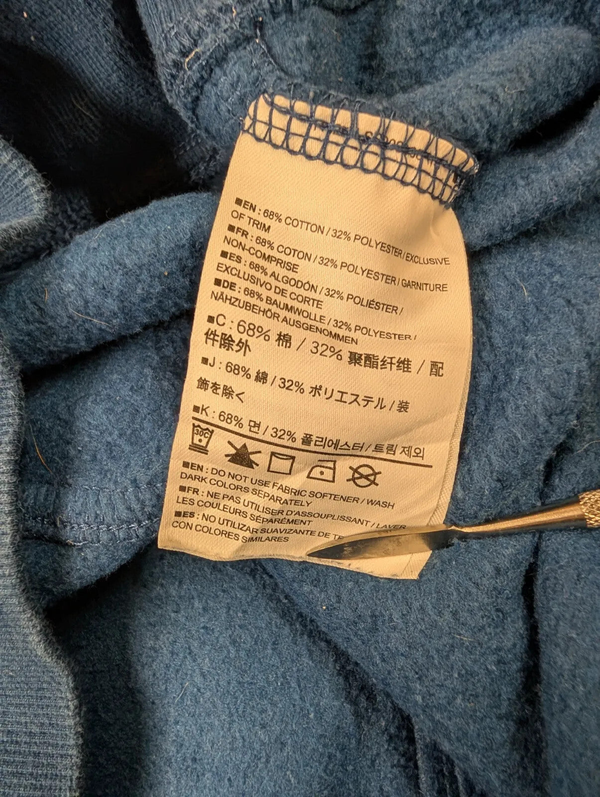 Arcteryx Pullover Hoodie Medium Teal Blue Cotton Long Sleeve Embroidered Logo