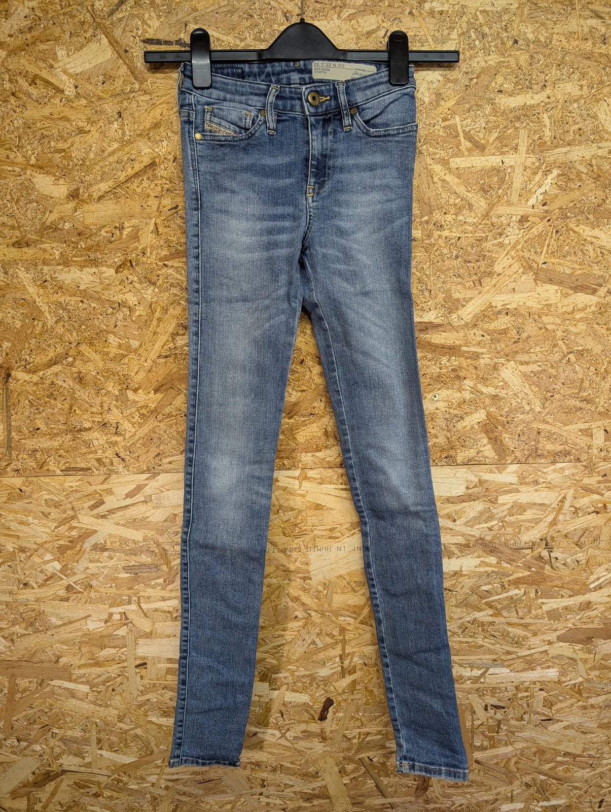 Diesel Skinzee Skinny Jeans W23 Women Skinny Slim Fit Alston Stretch Blue Tall