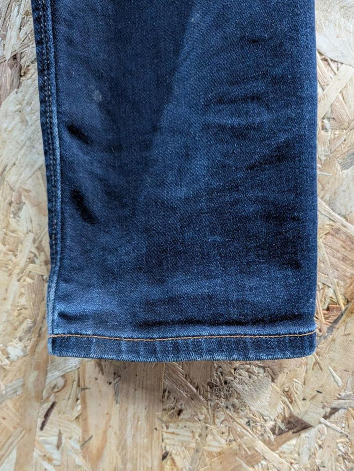 Tommy Hilfiger Sidney Slim Jeans W31 L32 Men Navy Blue Premium Stretch Denim Zip