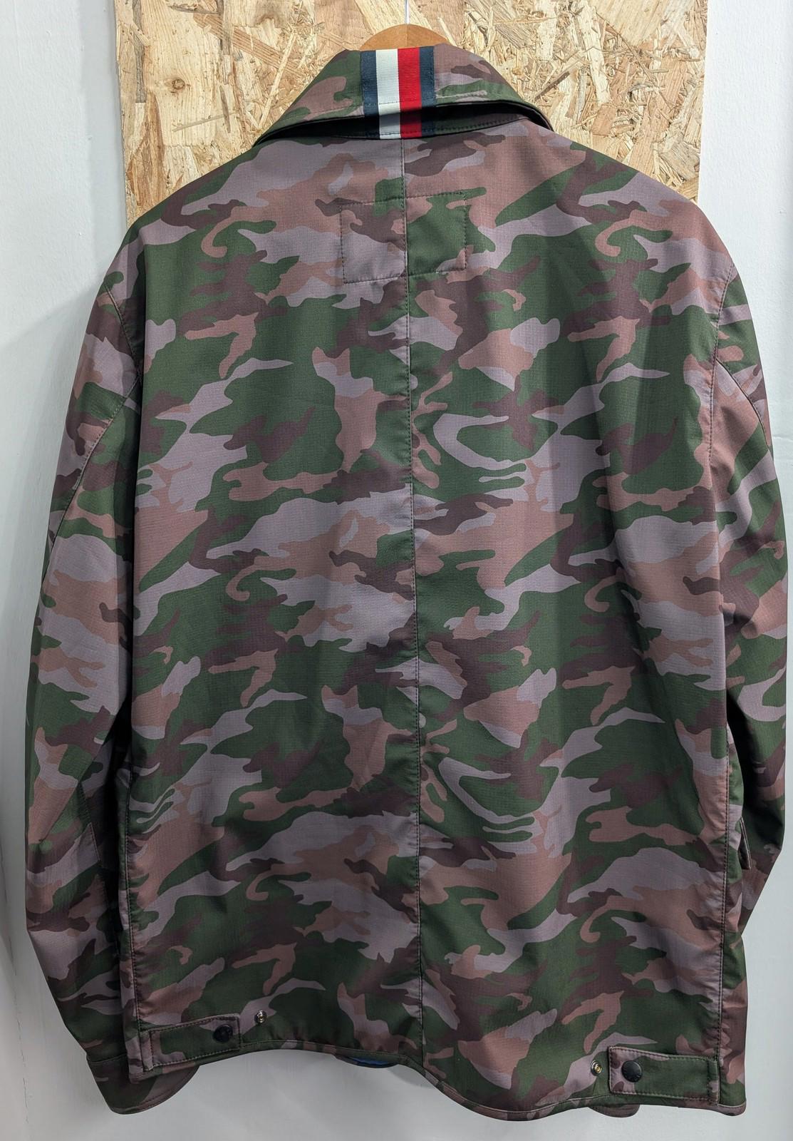 Hilfiger Edition Jacket Medium Camouflage Utility Waterproof Military Camo Green