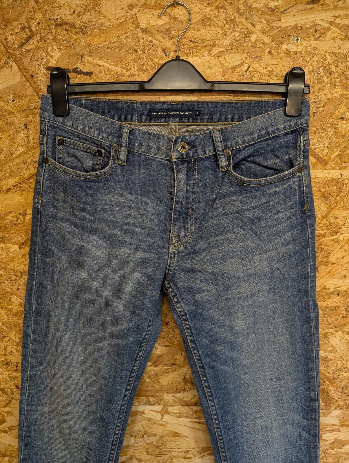 Ralph Lauren Jeans Mens W30 L31 Sport Thompson Slim Fit Blue Denim Zip Fly
