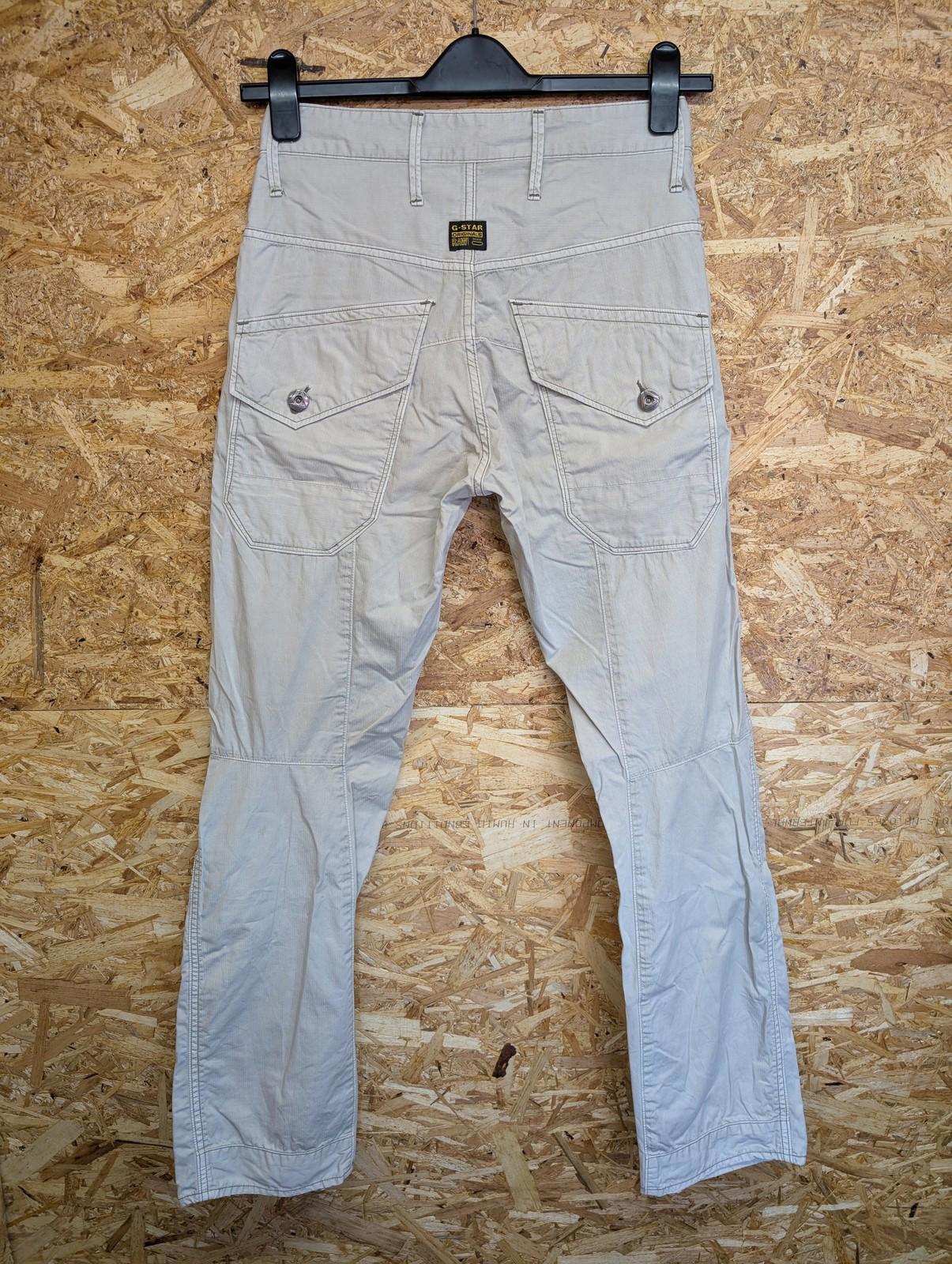 G-Star Raw Trousers Mens W28 L32 Urban Cargo Style Stone Cream Utility Workwear