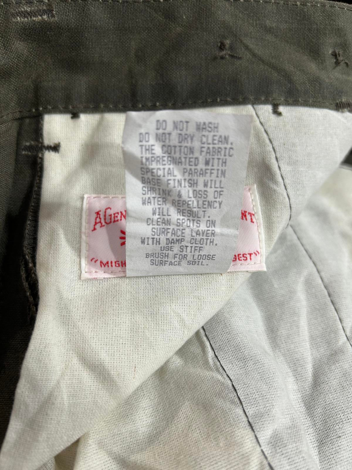 Filson W36 L31 Style 14005 Oil Finish Single Tin Pants Trousers Made In USA