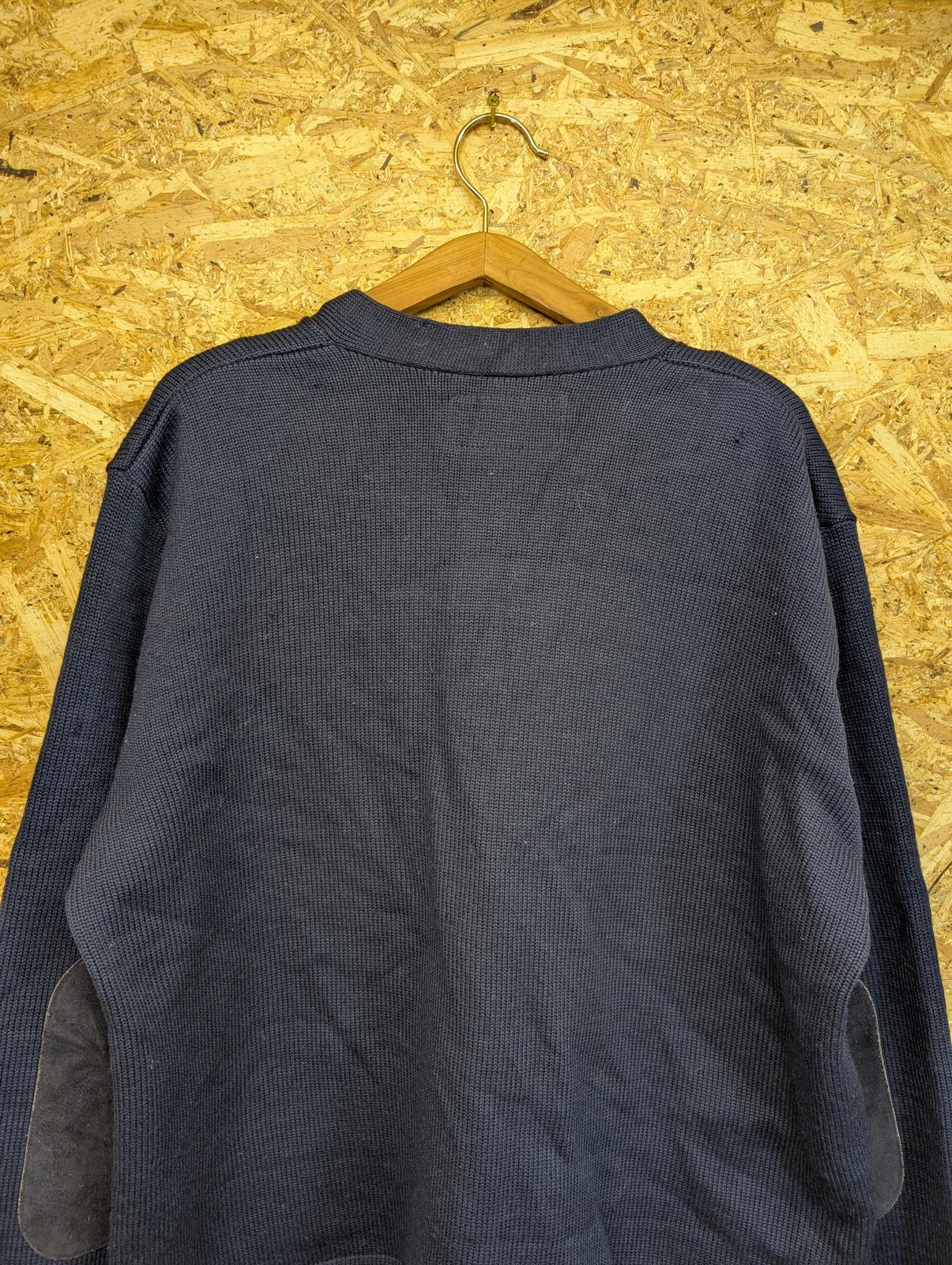 Filson Guide Cardigan Navy Blue Mens XL Vintage Wool Style 713 Made In USA