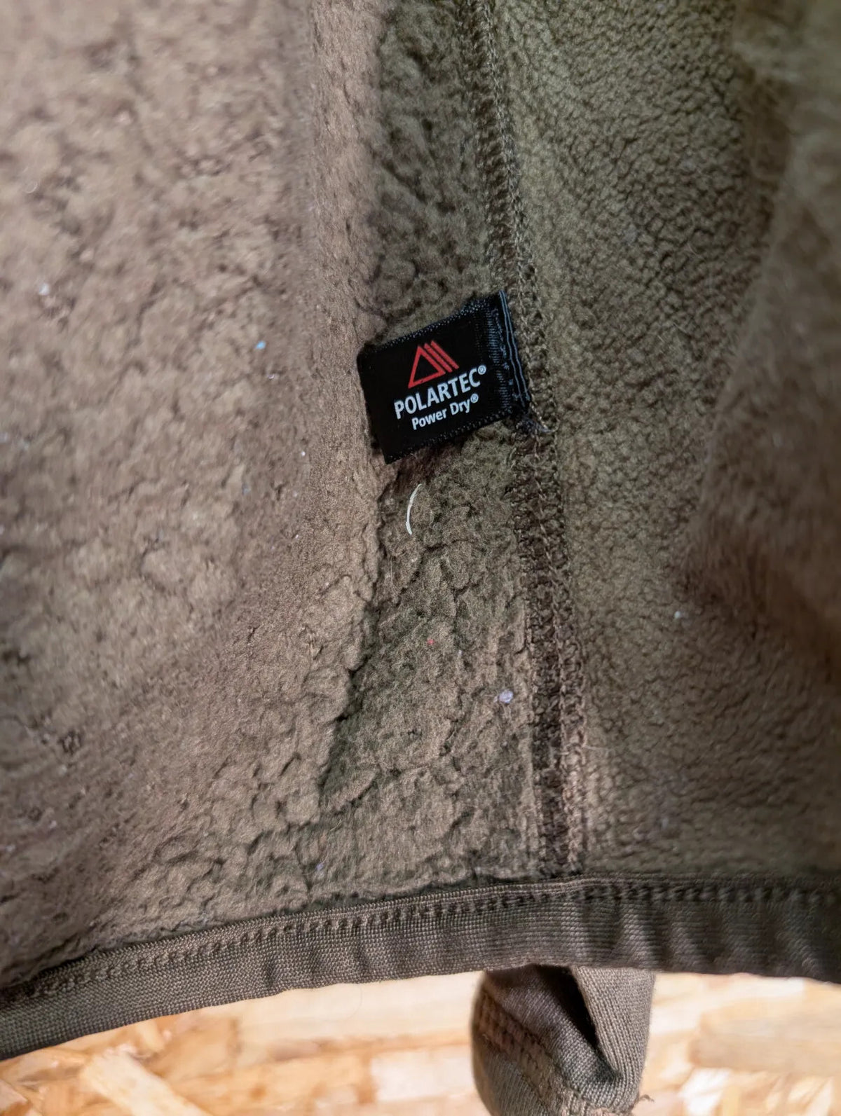 Patagonia Los Lobos Fleece Jacket Mens Medium Brown Polartec Hooded Retro-X