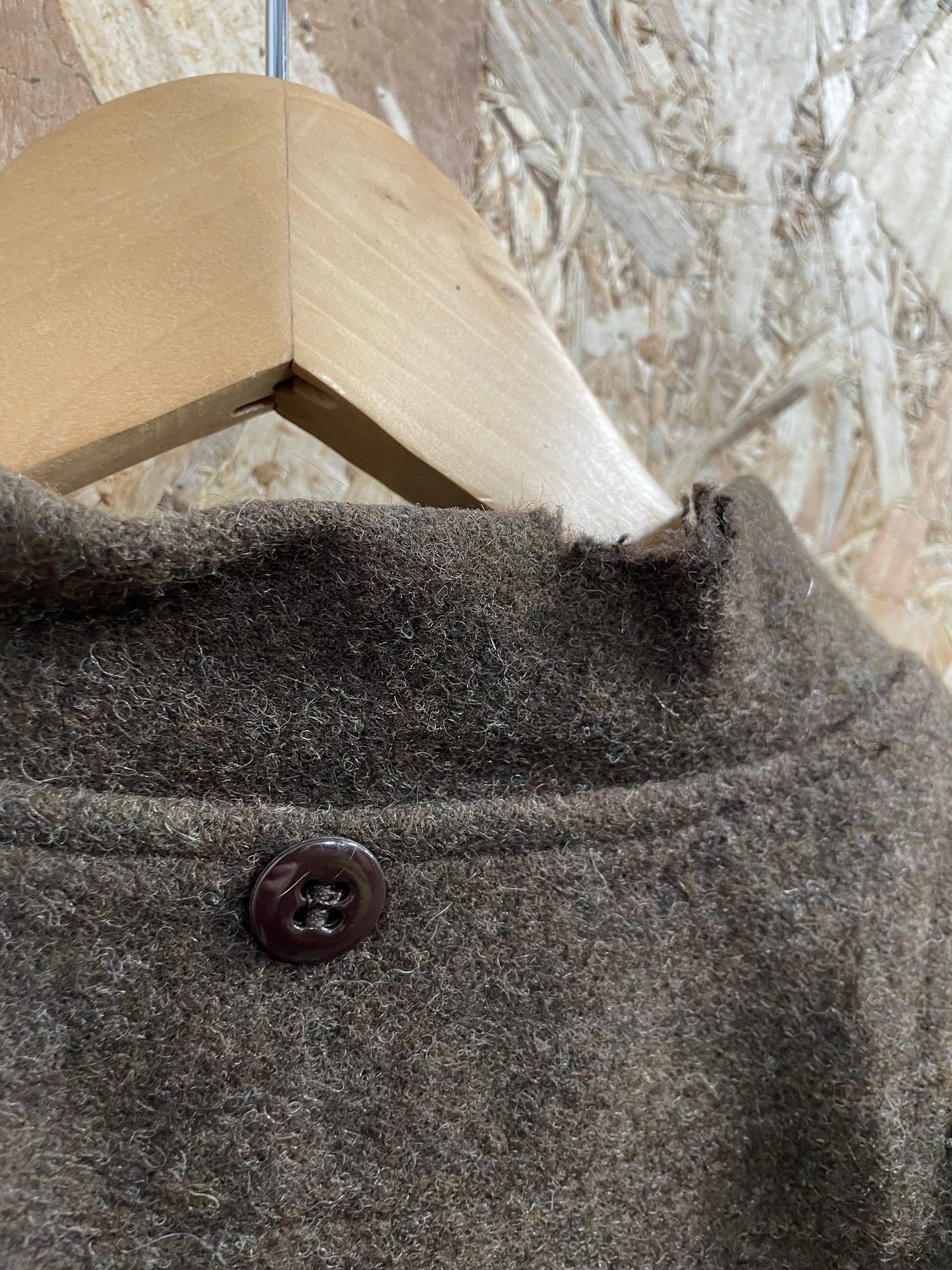 Filson 122 Mackinaw Wool Jacket Liner Brown Zip Outdoor Body Warmer Mens XL