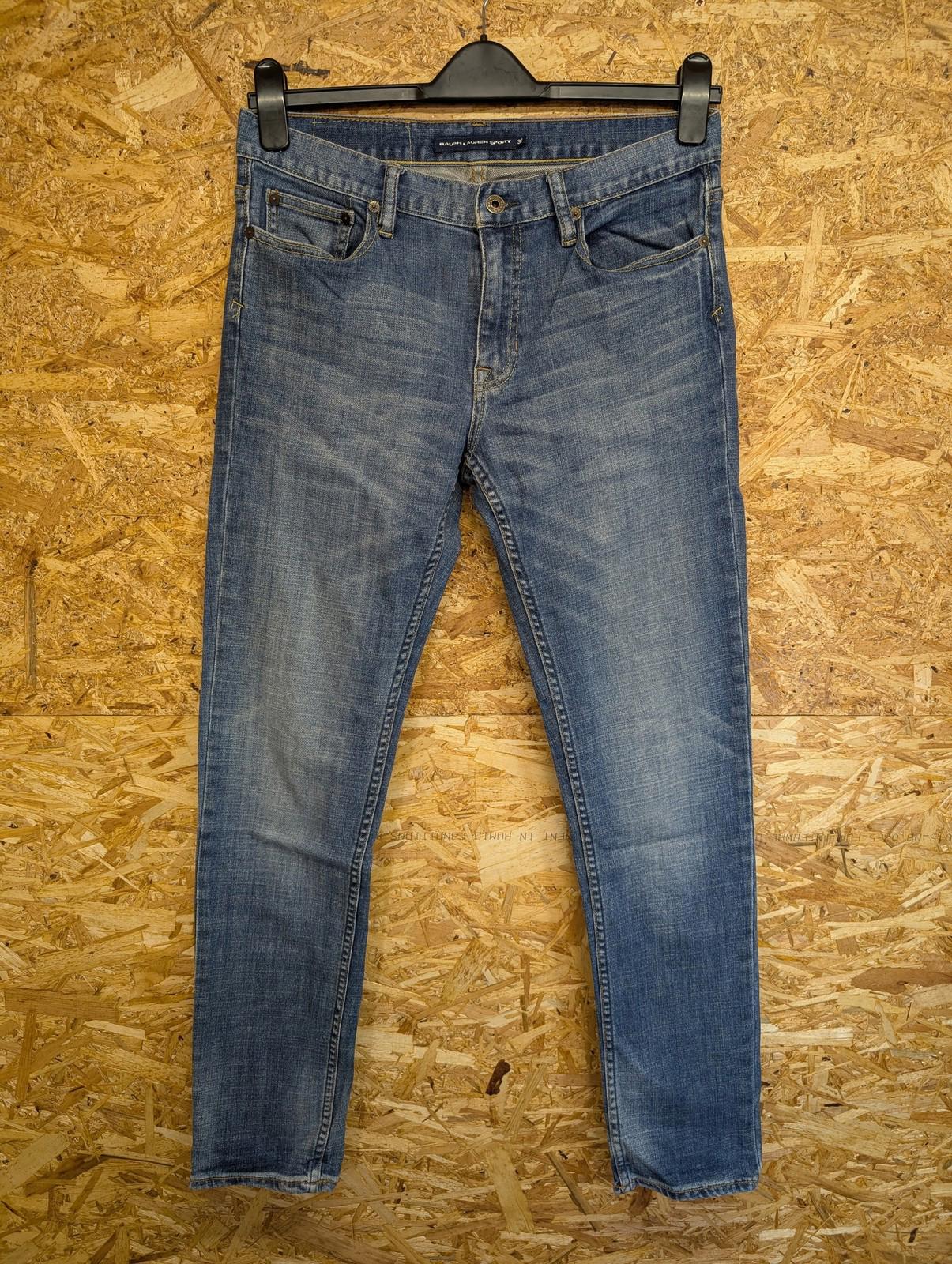 Ralph Lauren Jeans Mens W30 L31 Sport Thompson Slim Fit Blue Denim Zip Fly