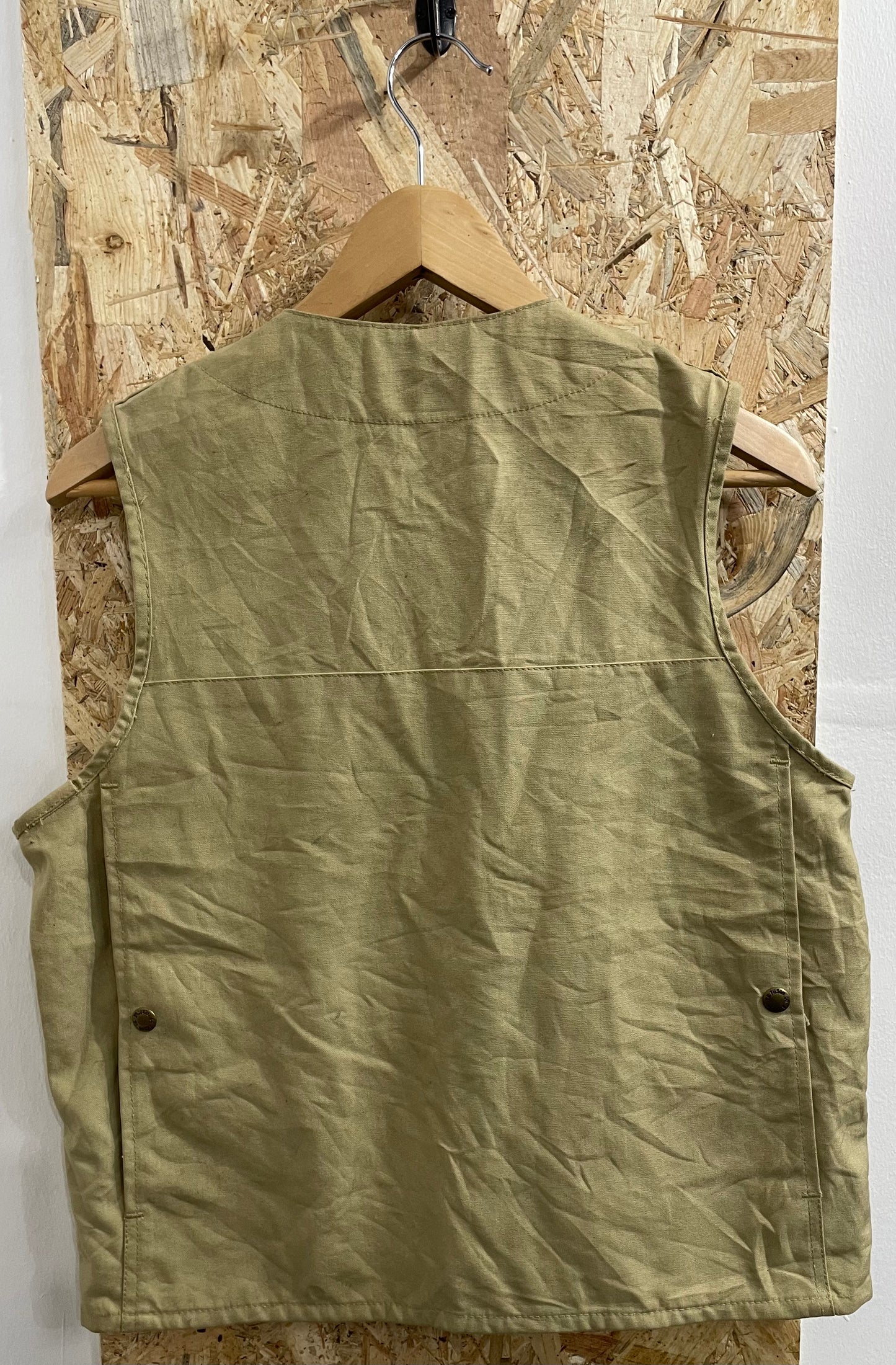 Filson Dry Tin Cruiser Vest Made In USA Style 8 Cloth Gilet Body Warmer 36 Small