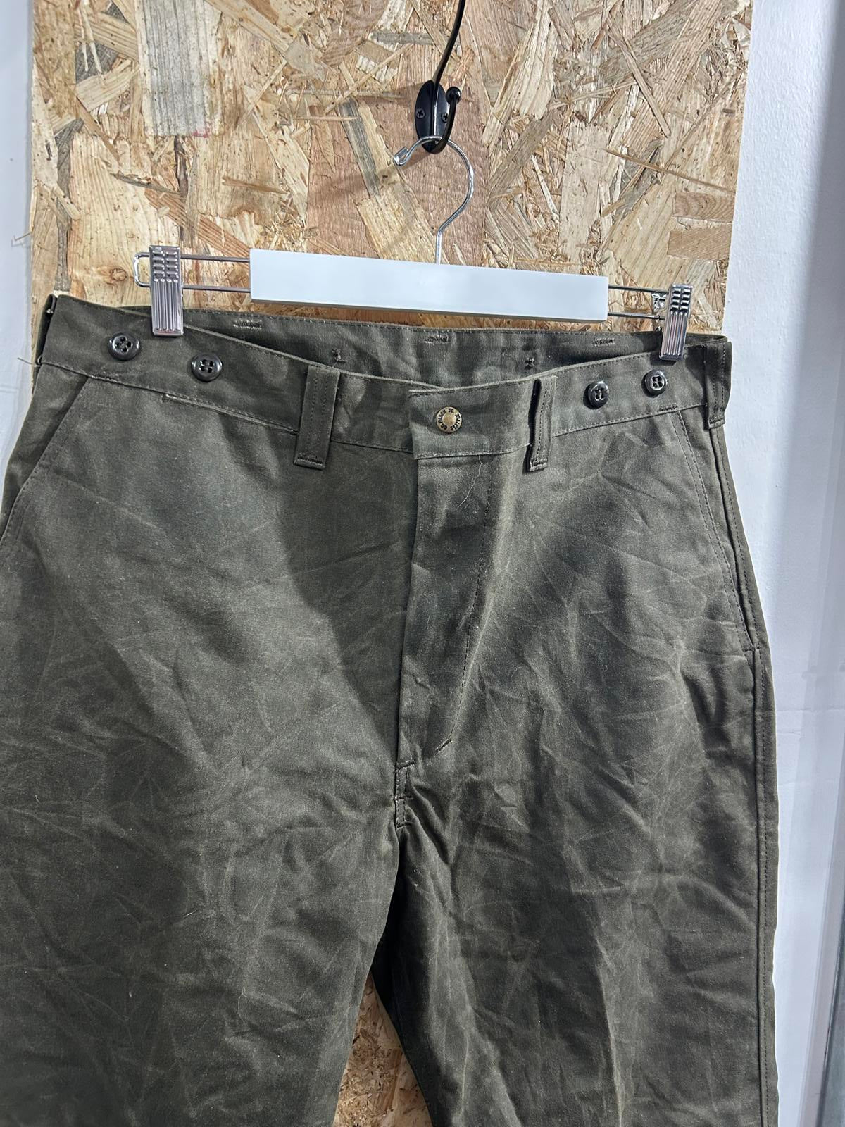 Filson W36 L31 Style 14005 Oil Finish Single Tin Pants Trousers Made In USA