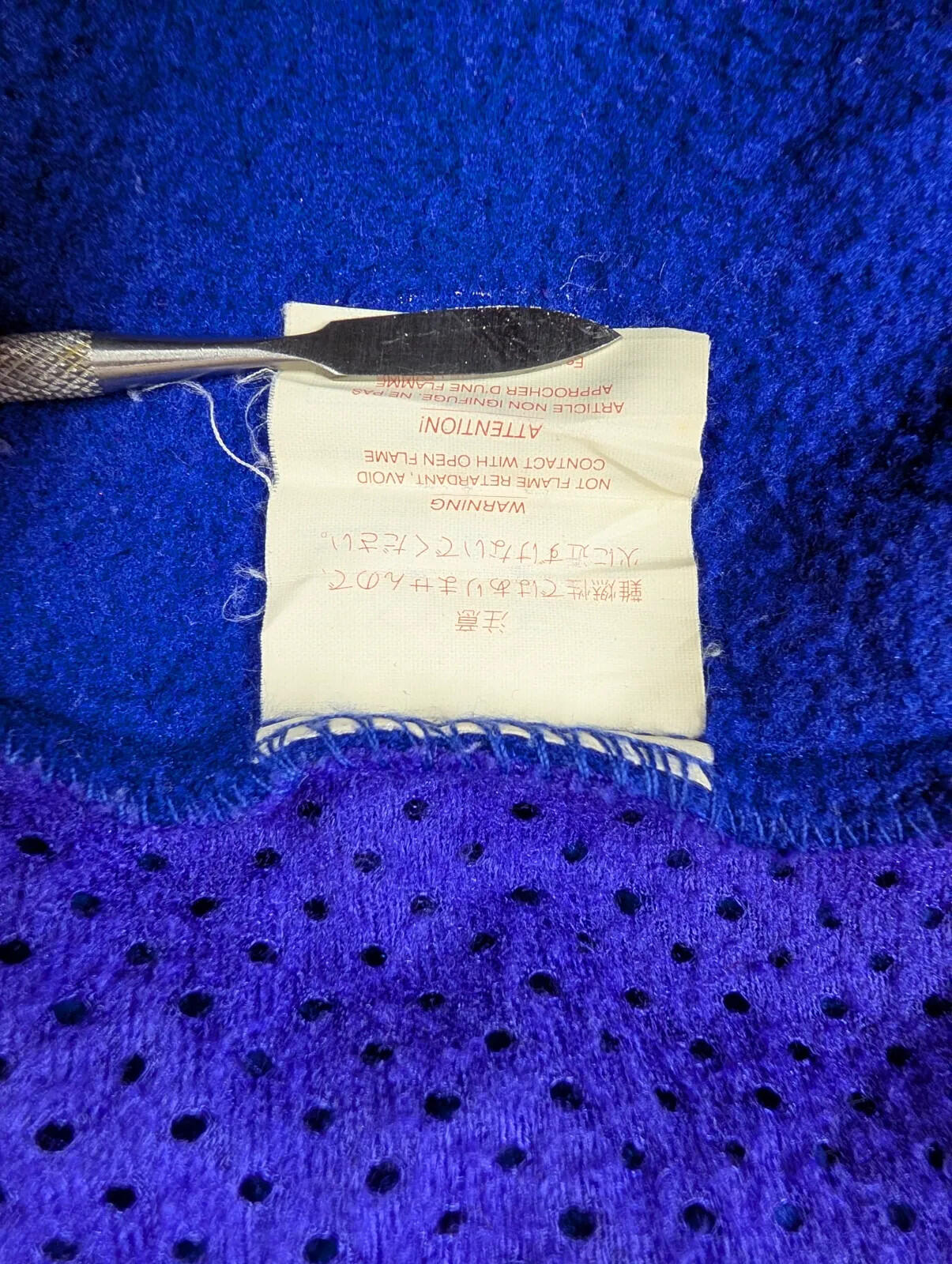 Vintage Patagonia Fleece Jacket Mens Large Blue USA Made 90s Full Zip Cardigan