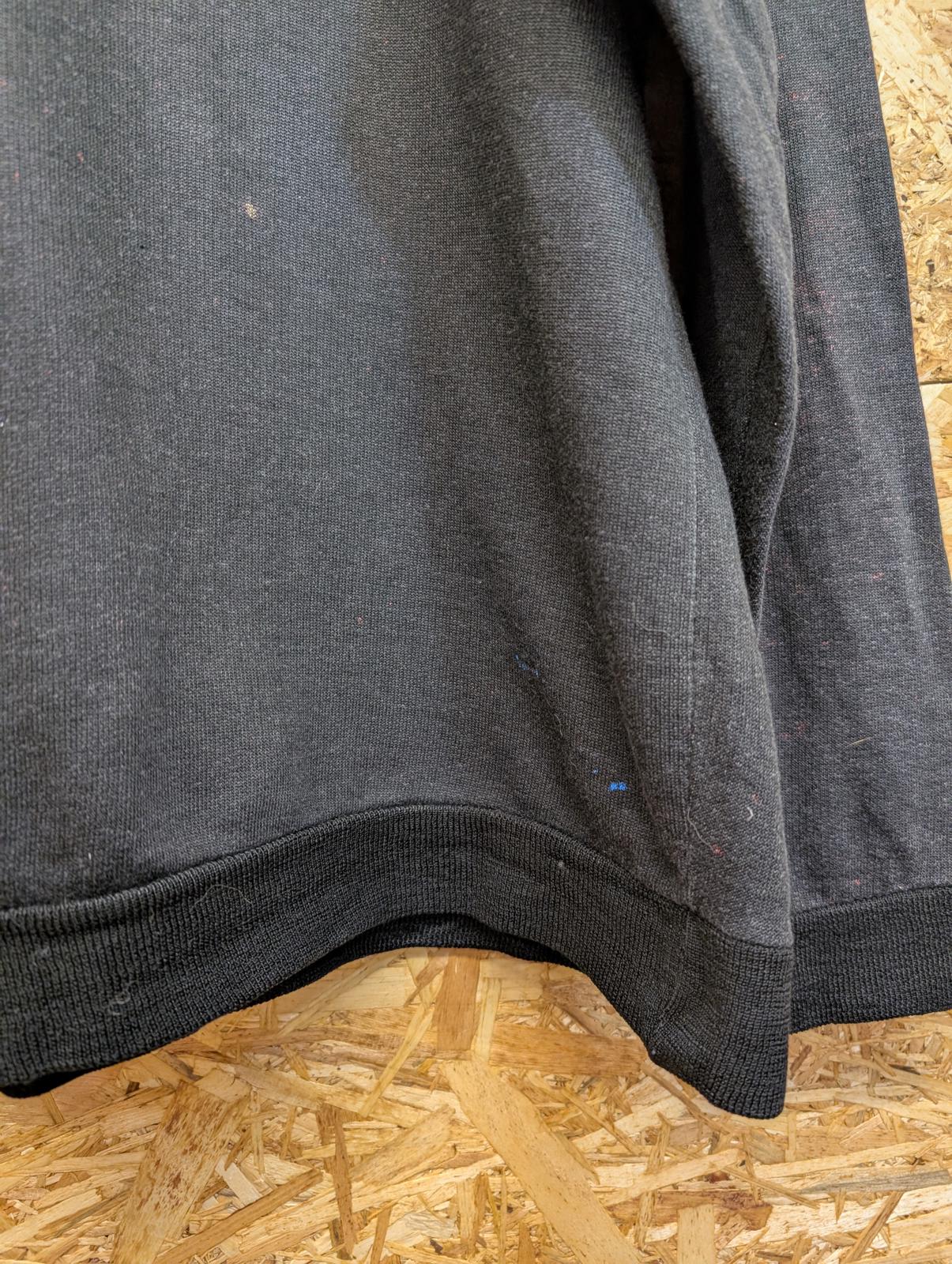Norton Large True Brit Supporters Club Sweater Black Vintage 90s Crew Neck