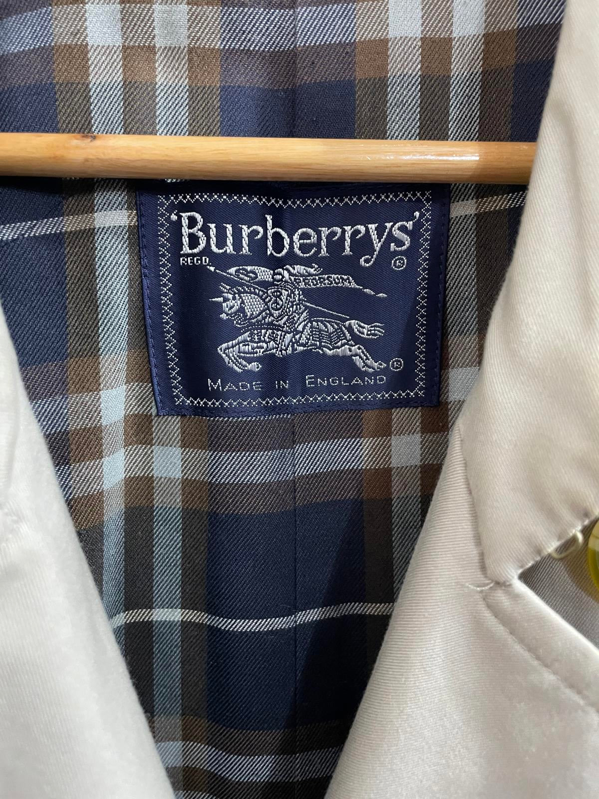 Burberry Trench Coat Size 2XL 50 Mac Long Traditional Nova Style G91A