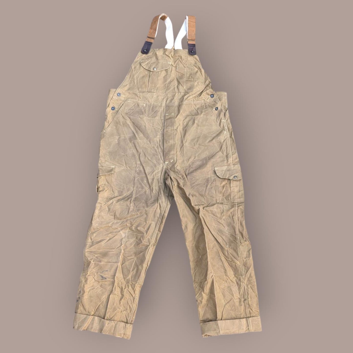 Filson Dungaree W42 Style 27 Double Tin Cloth Forestry Pantaloon Made In USA