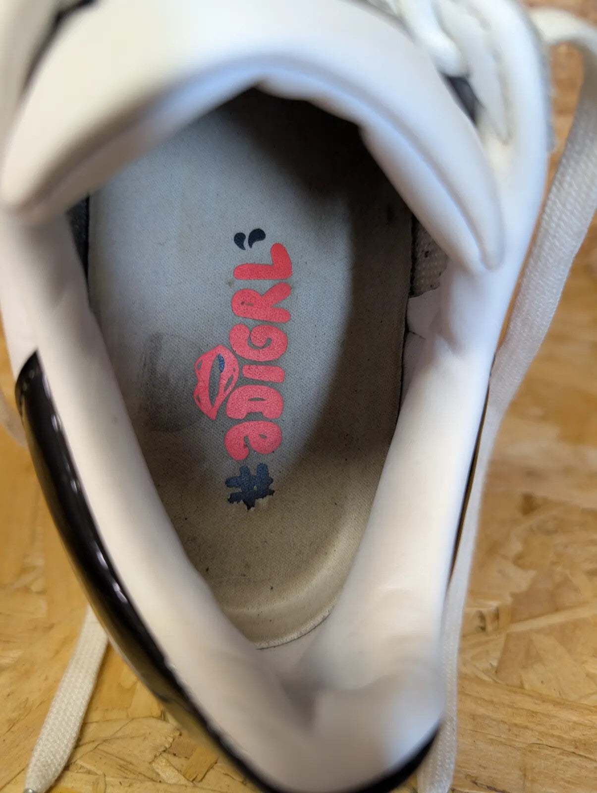 Adidas Superstar Trainers UK 5 EU 38 White Leather Lip Logo Sneaker Originals