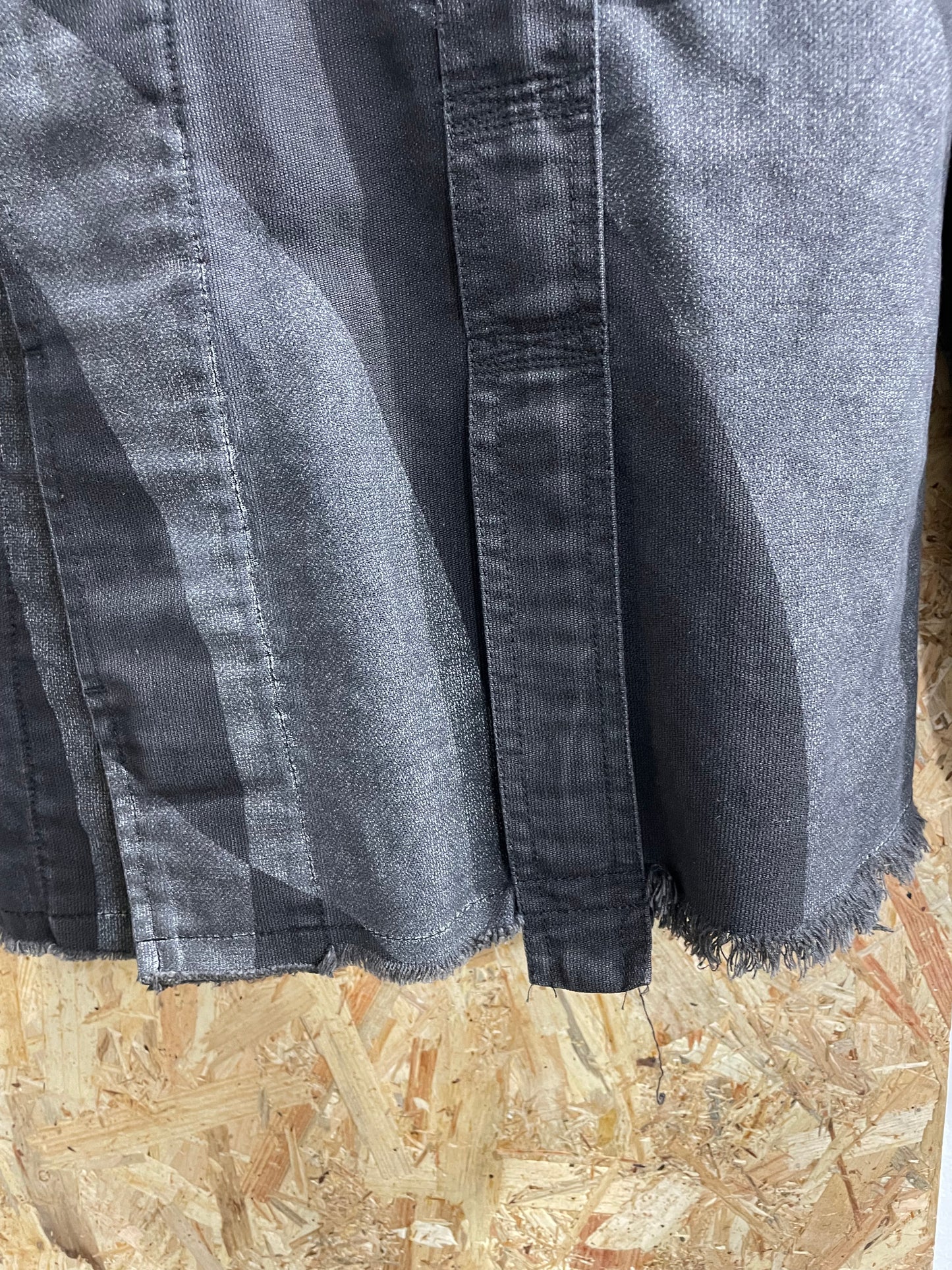 Griffin Black Grey Camouflage Shacket Workwear Shirt Jacket Canvas Mens Medium