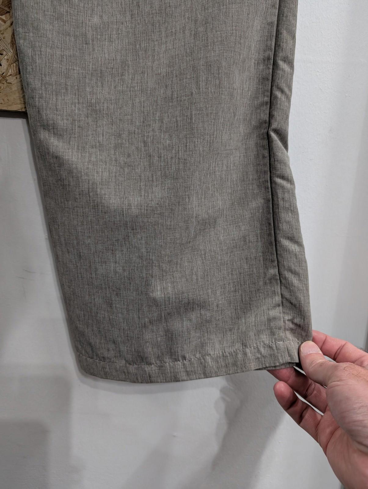 Rohan Thai Trousers Size 12 W32 L30 Womens Elastic Waist Grey Beige Casual Pants