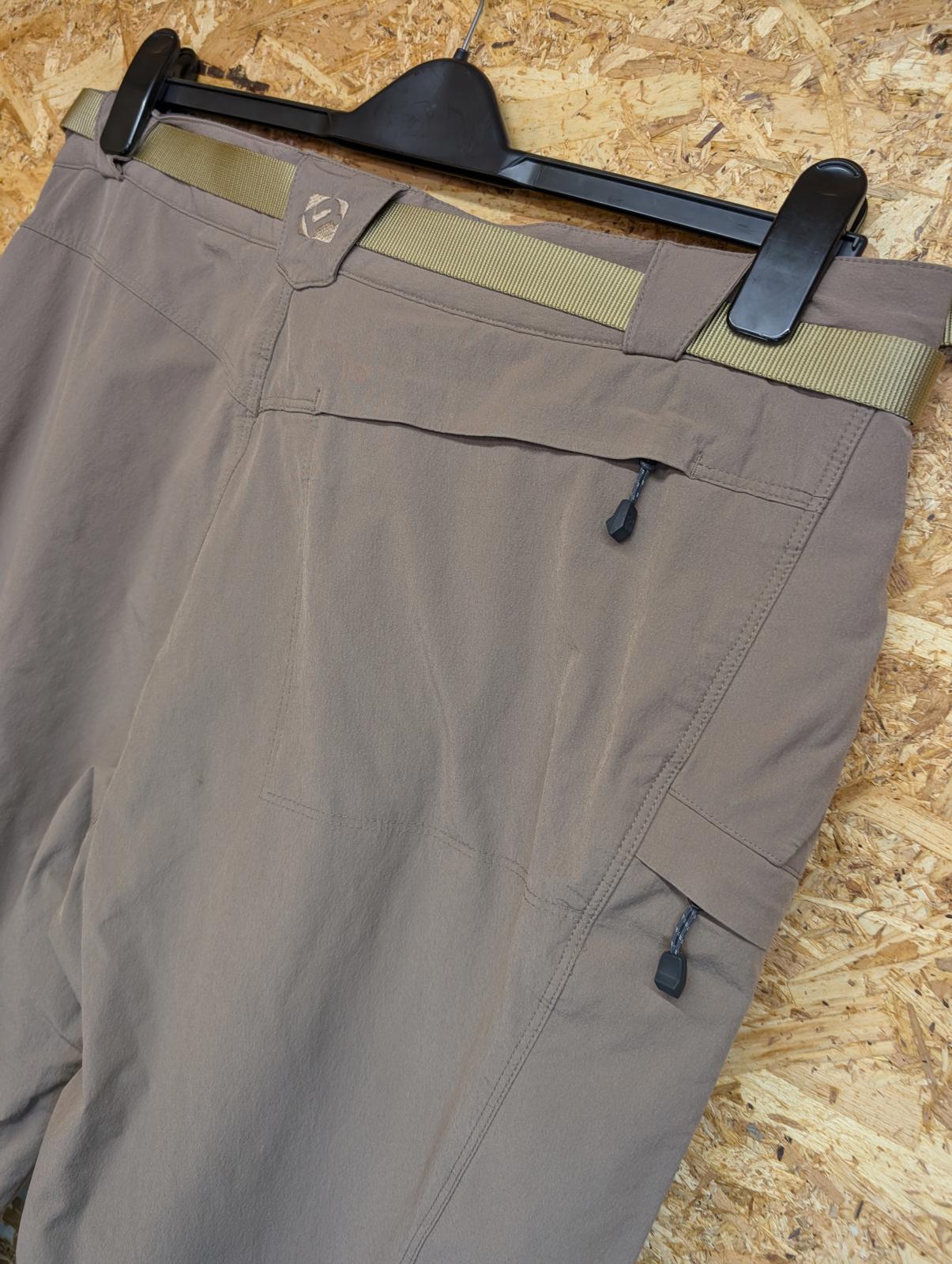 Rohan Trailblazers W38 Beige Grey Hiking Trousers Cargo Walking Stretch