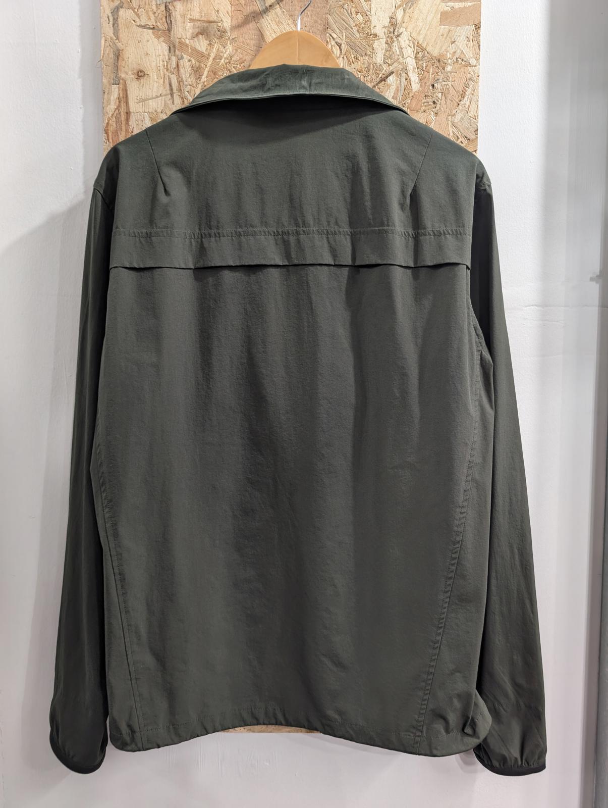 Religion Smock Parka Men Small Overhead Jacket Khaki Green Gallagher Windbreaker