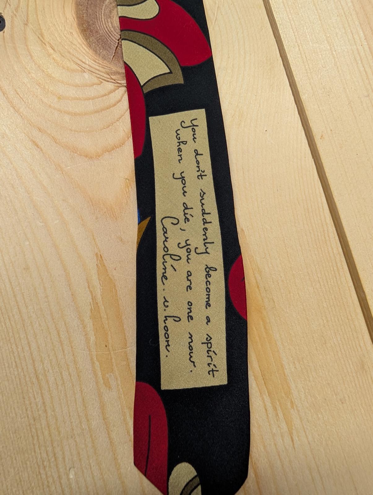 Jose Piscador Silk Tie 61" 158cm Made In Belgium Navy Blue Red Floral Pattern