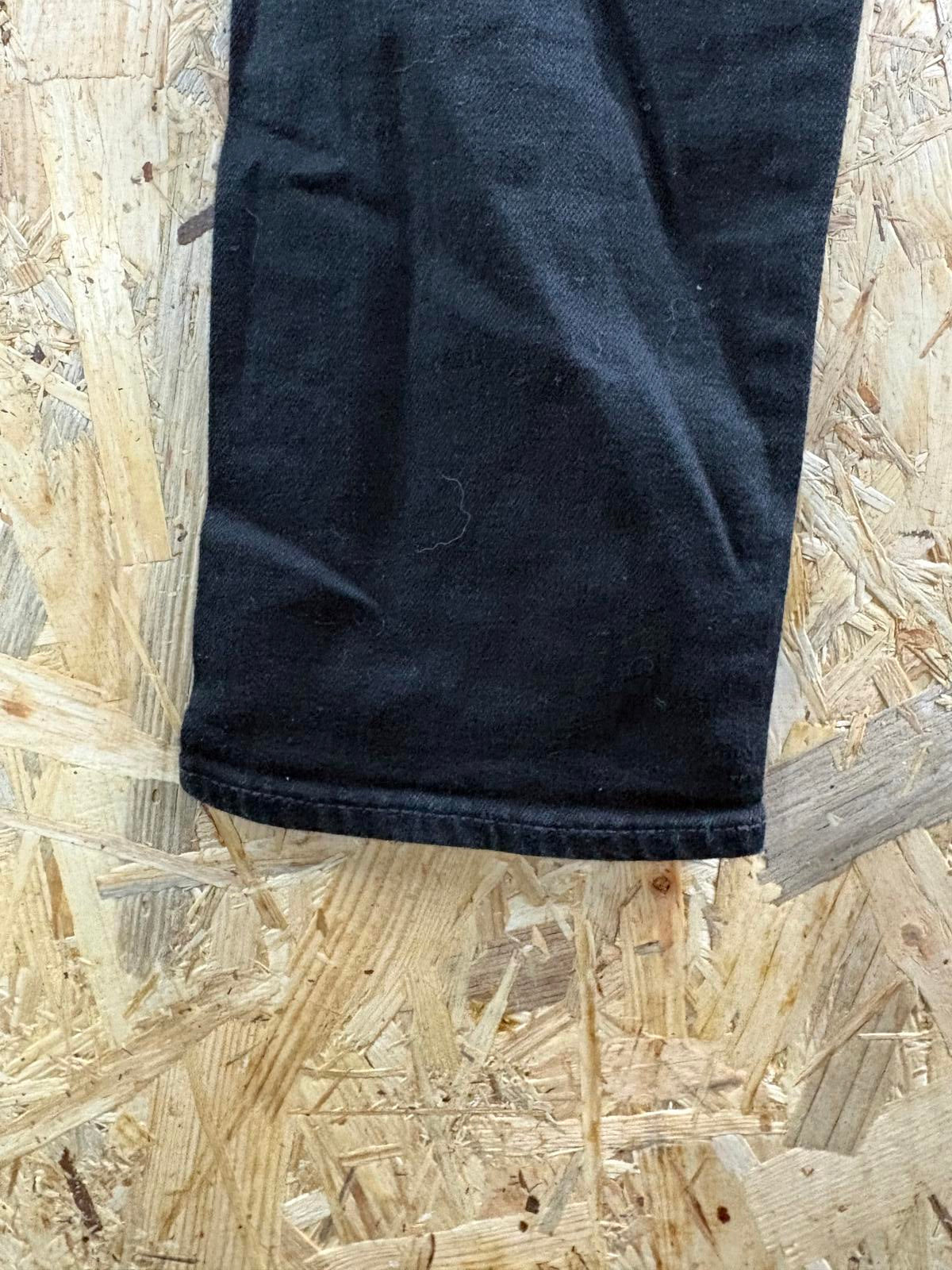 Levis 510 Skinny Jeans W30 L32 Men Black Slim Stretch Zip Fly Red Tab Emo Goth