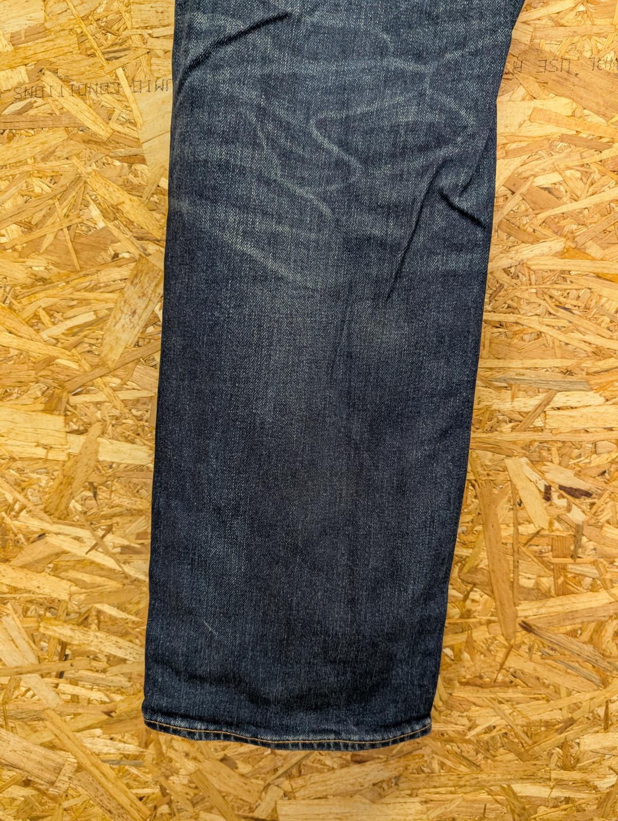 Levis 511 Blue Jeans W40 L32 Men Premium Big-E Red Tab Straight Leg Blue Denim