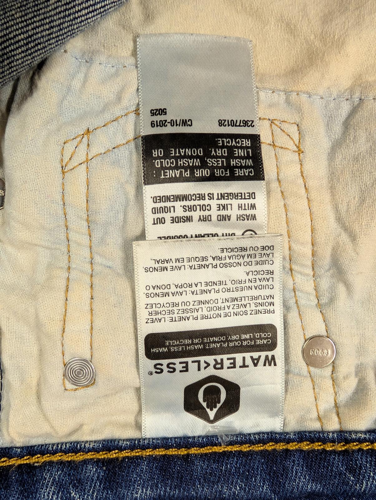 Levis 517 Bootcut Jeans W34 L28 Mid Blue Denim Zip Fly Red Tab Flare Retro Fit