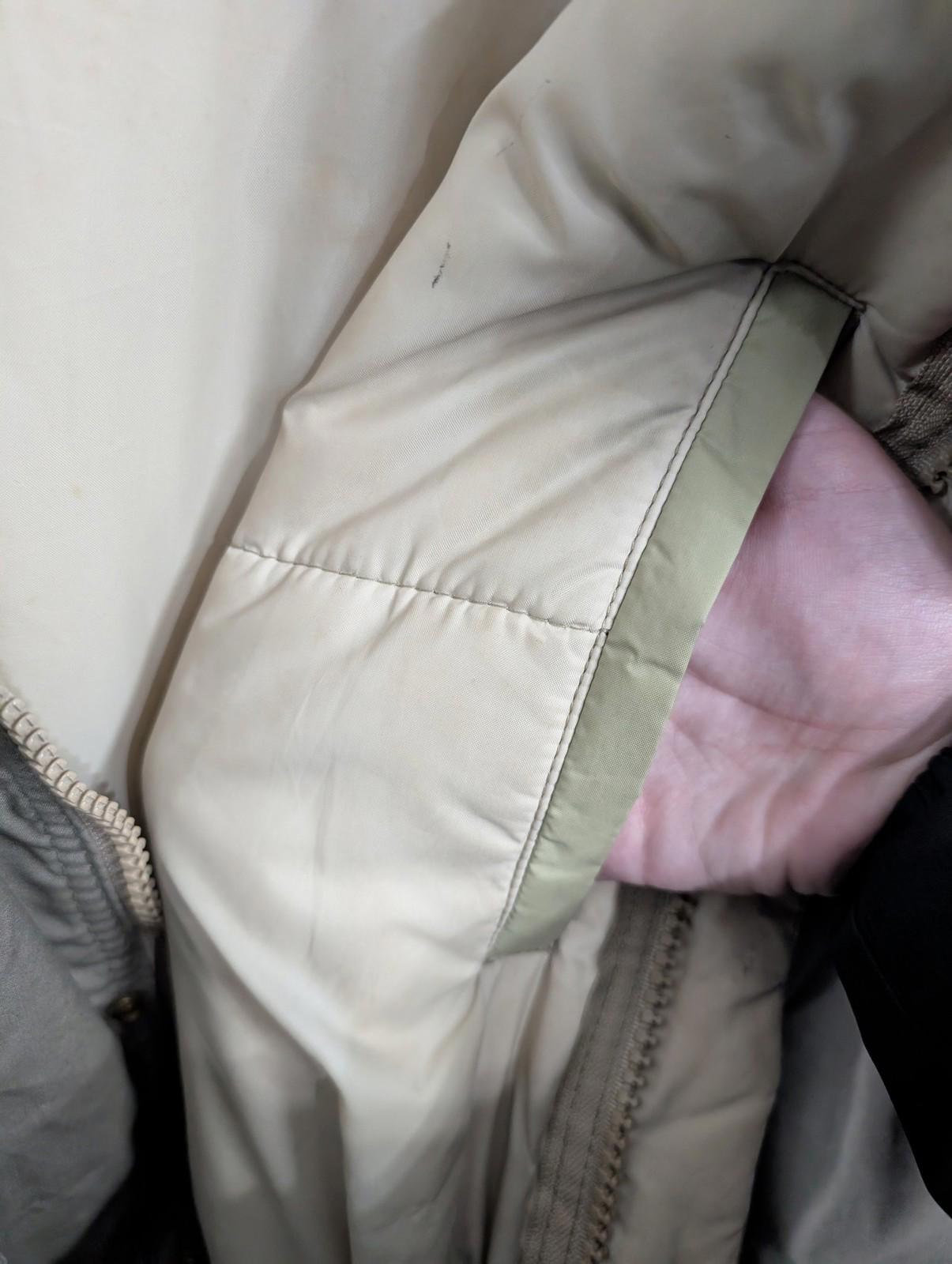 Woolrich Jacket XL Men Vintage 80s Military Beige Utility Chore Hunting USA Made