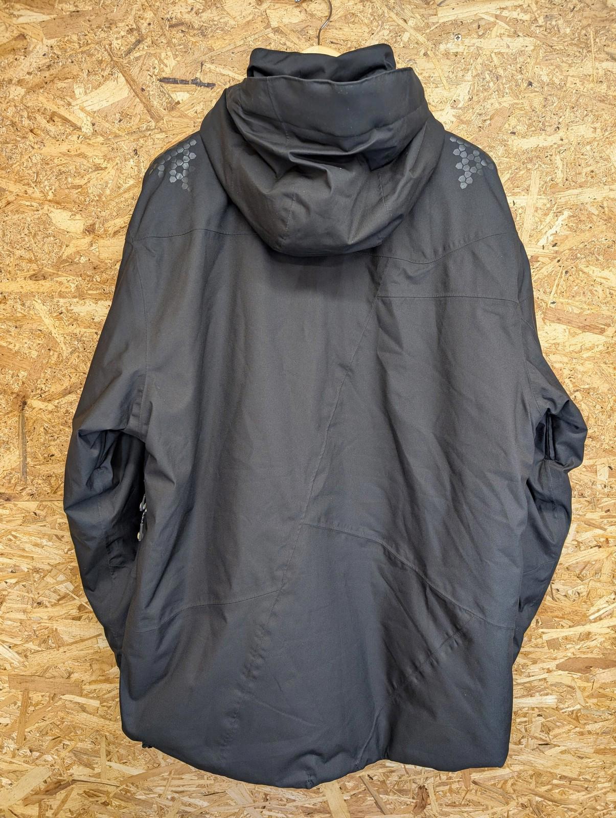 Nevica Ski Jacket Men XXL Waterproof Breathable Black Insulated Winter Snowboard