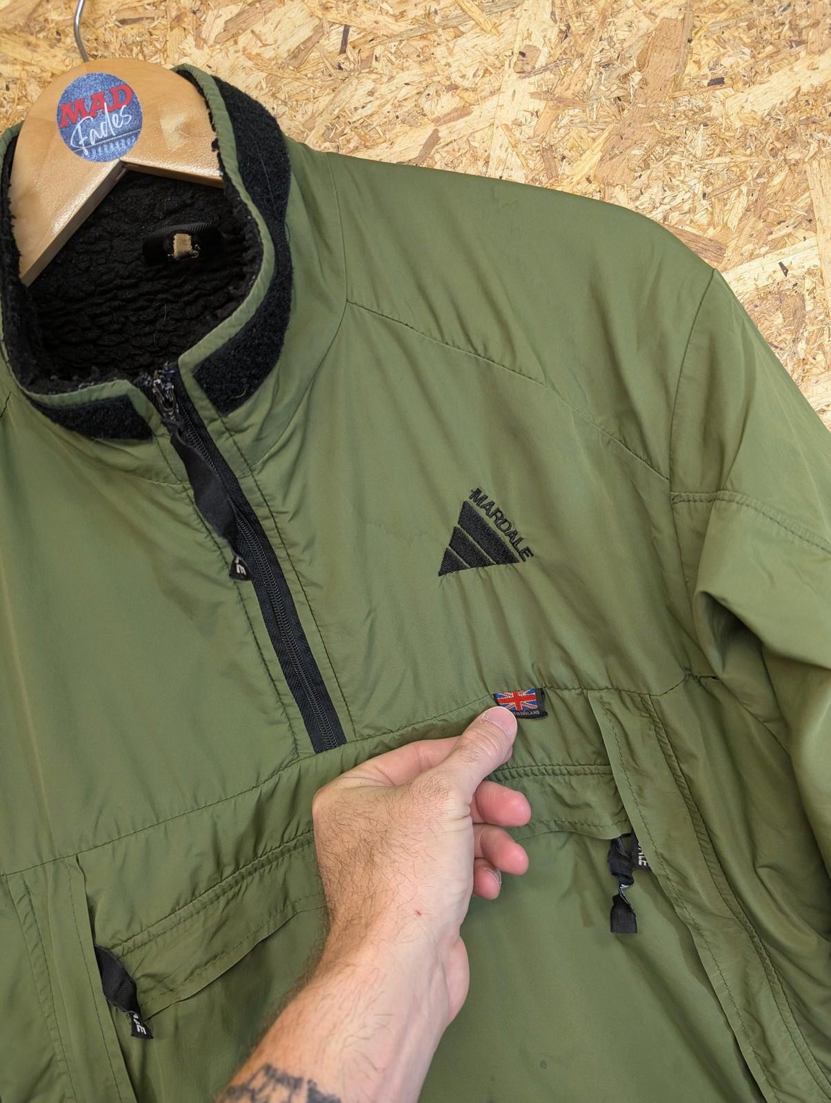 Mardale Windbreaker Jacket Mens Medium Green Pertex Mountain Bufallo Smock