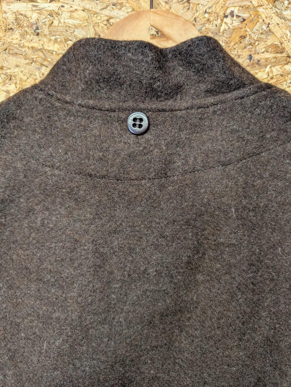 Filson Mackinaw Wool Vest Mens XL Brown Grey Zip Front Liner Gilet Body Warmer