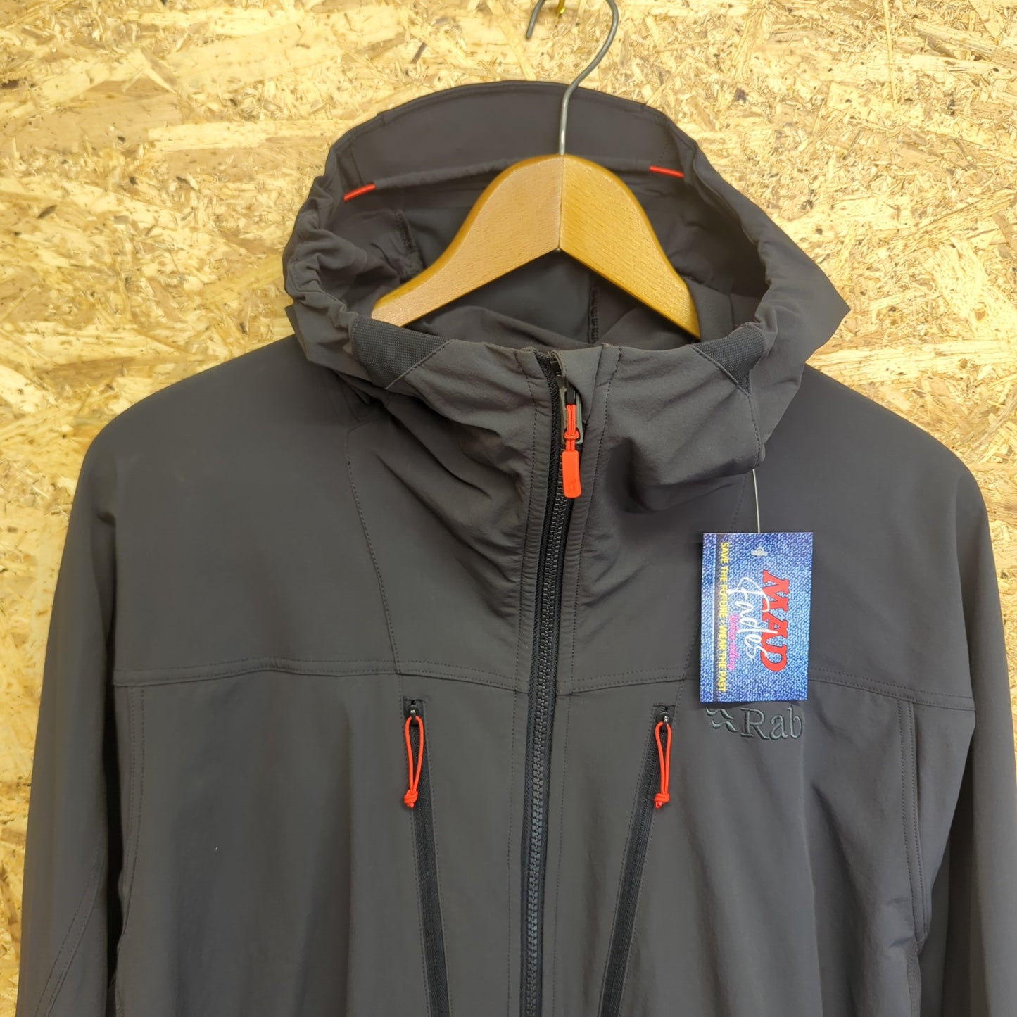 Rab Torque Jacket QFU-11 Size Mens XL Softshell Windproof Jacket Outdoors Hiking