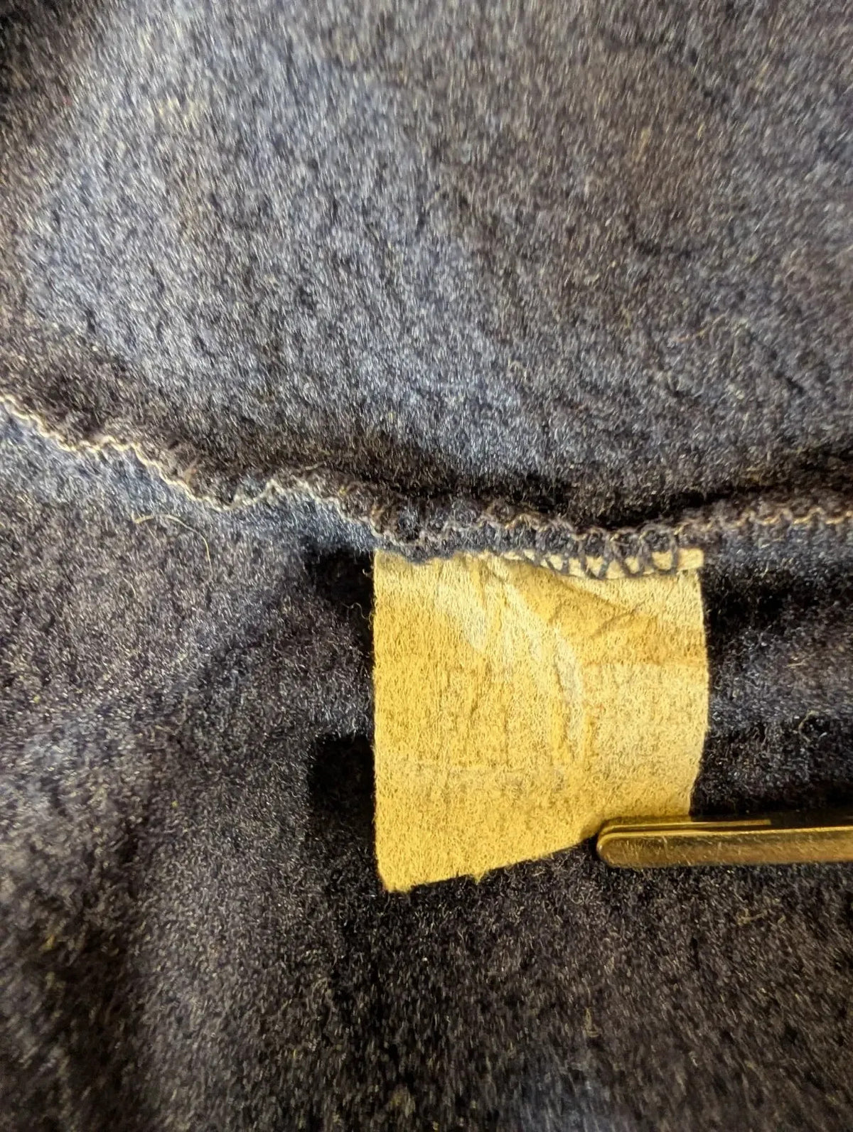 Patagonia Capilene 1/4 Zip Fleece Mens Medium Blue Hiking Walking Layer Collared