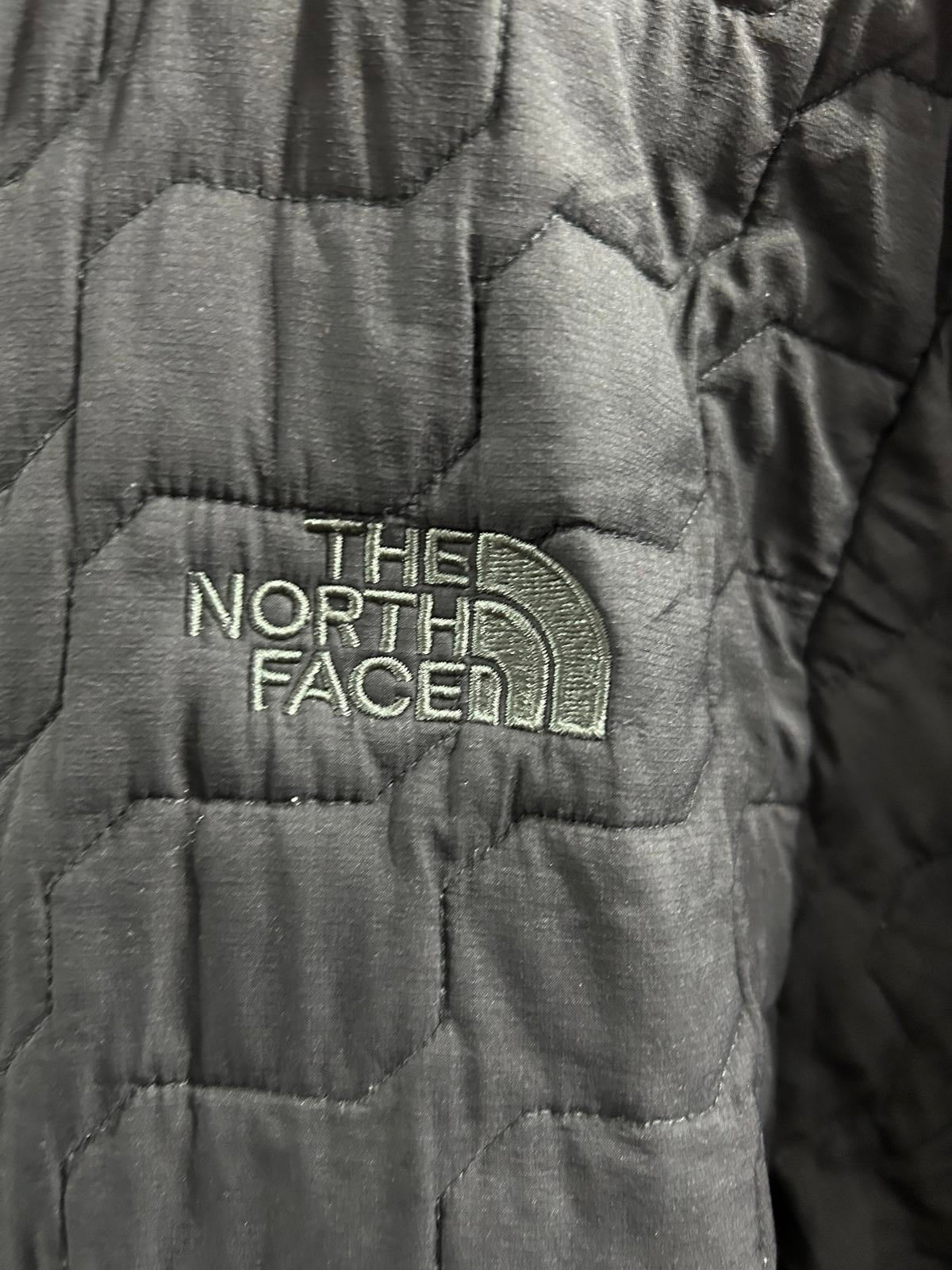 North Face Mens Size Medium UK TNF Thermoball Black Puffer Parka Jacket Puffa