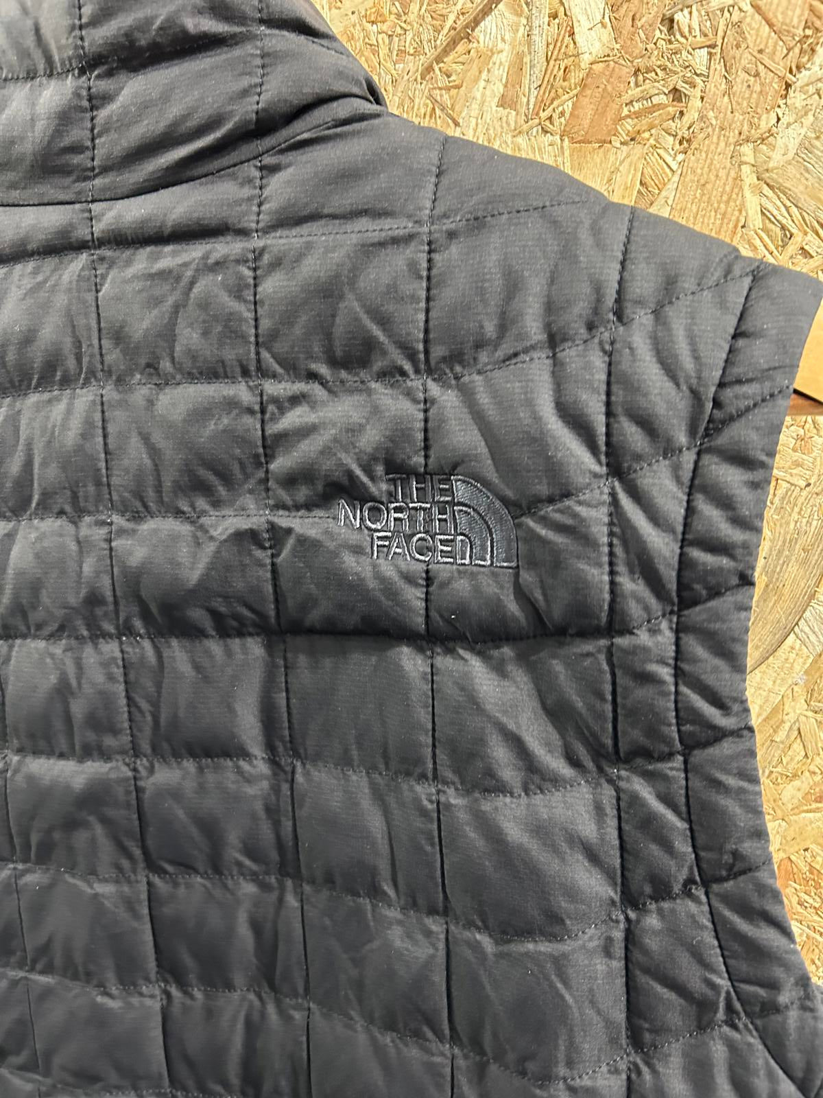 North Face Mens Size Small TNF Thermal Insulation Black Puffer Gilet Bodywarmer
