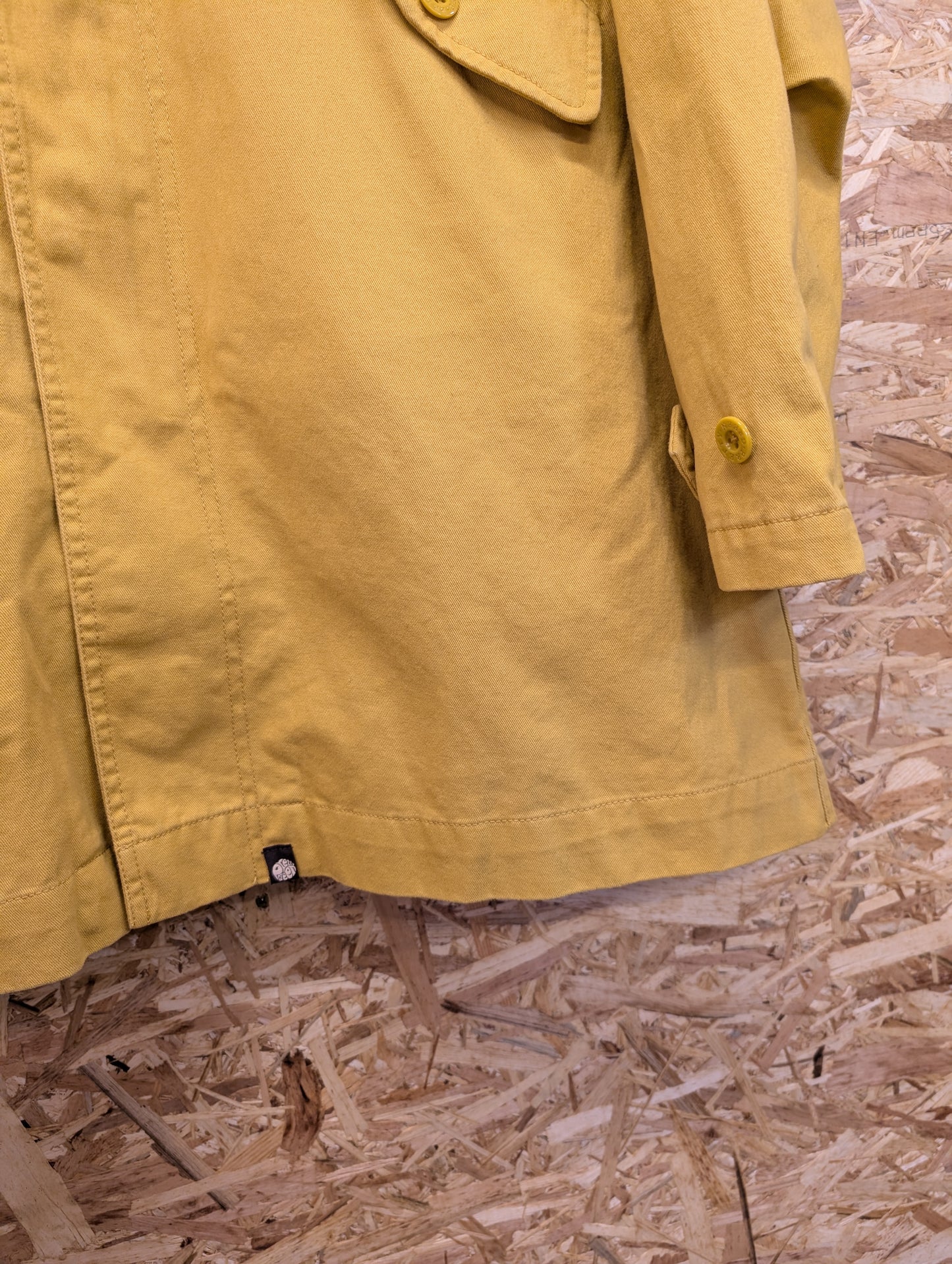 Pretty Green Winchester Parka Jacket Canvas Snorkel Rare Gallagher Yellow Large